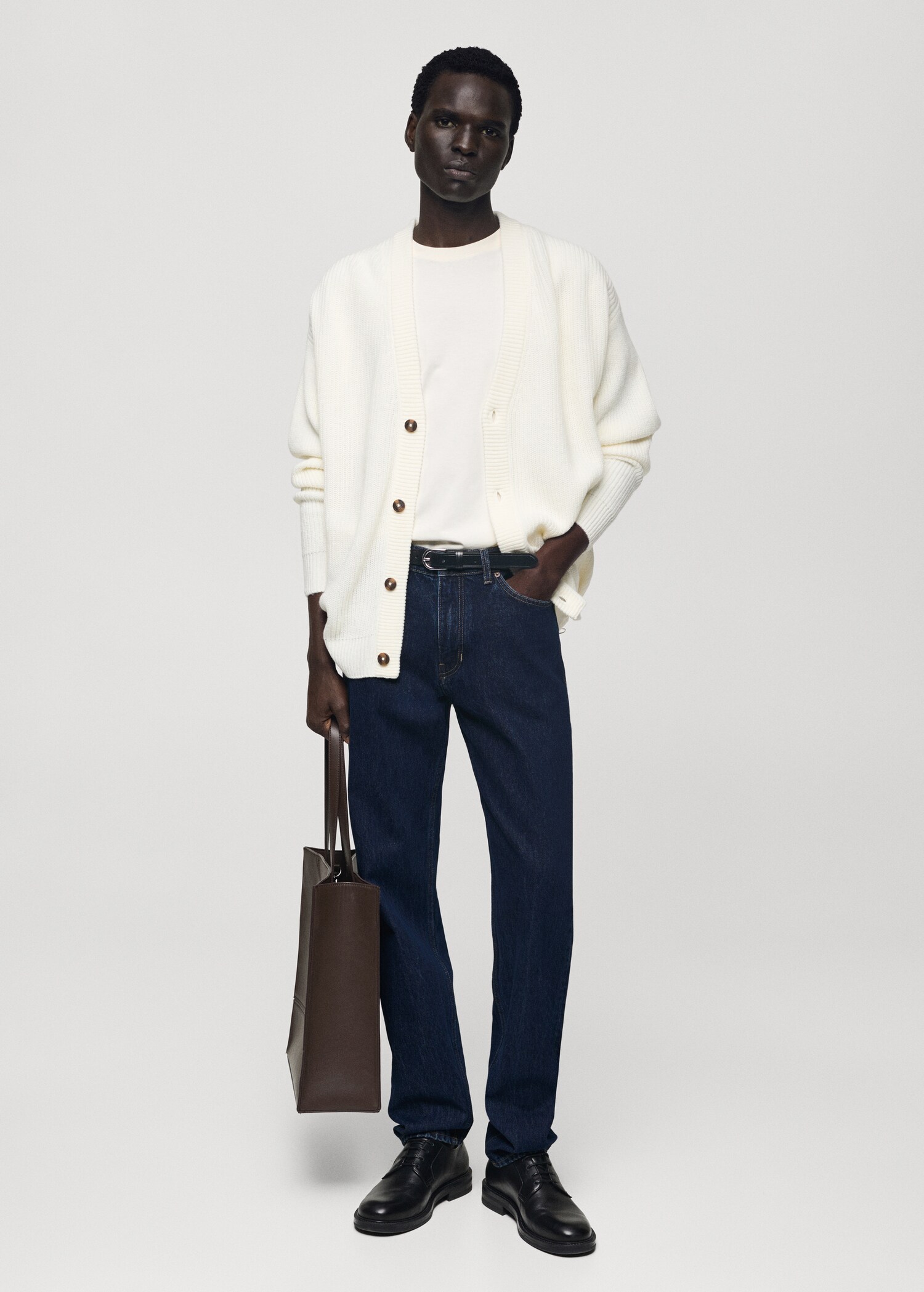 Regular Fit Jeans Bob mit dunkler Waschung - Allgemeine Ansicht