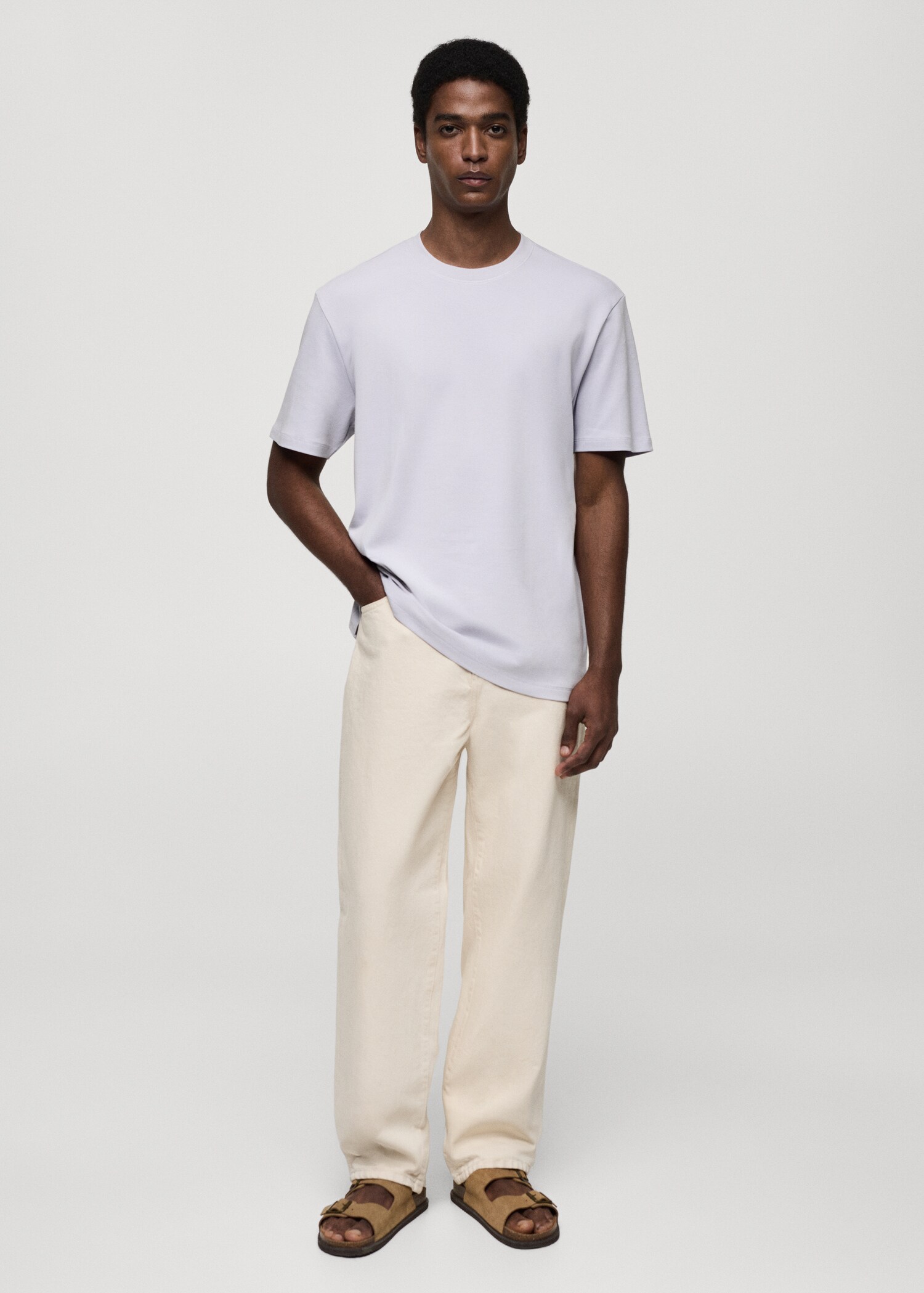 Regular-fit 100% cotton t-shirt - General plane