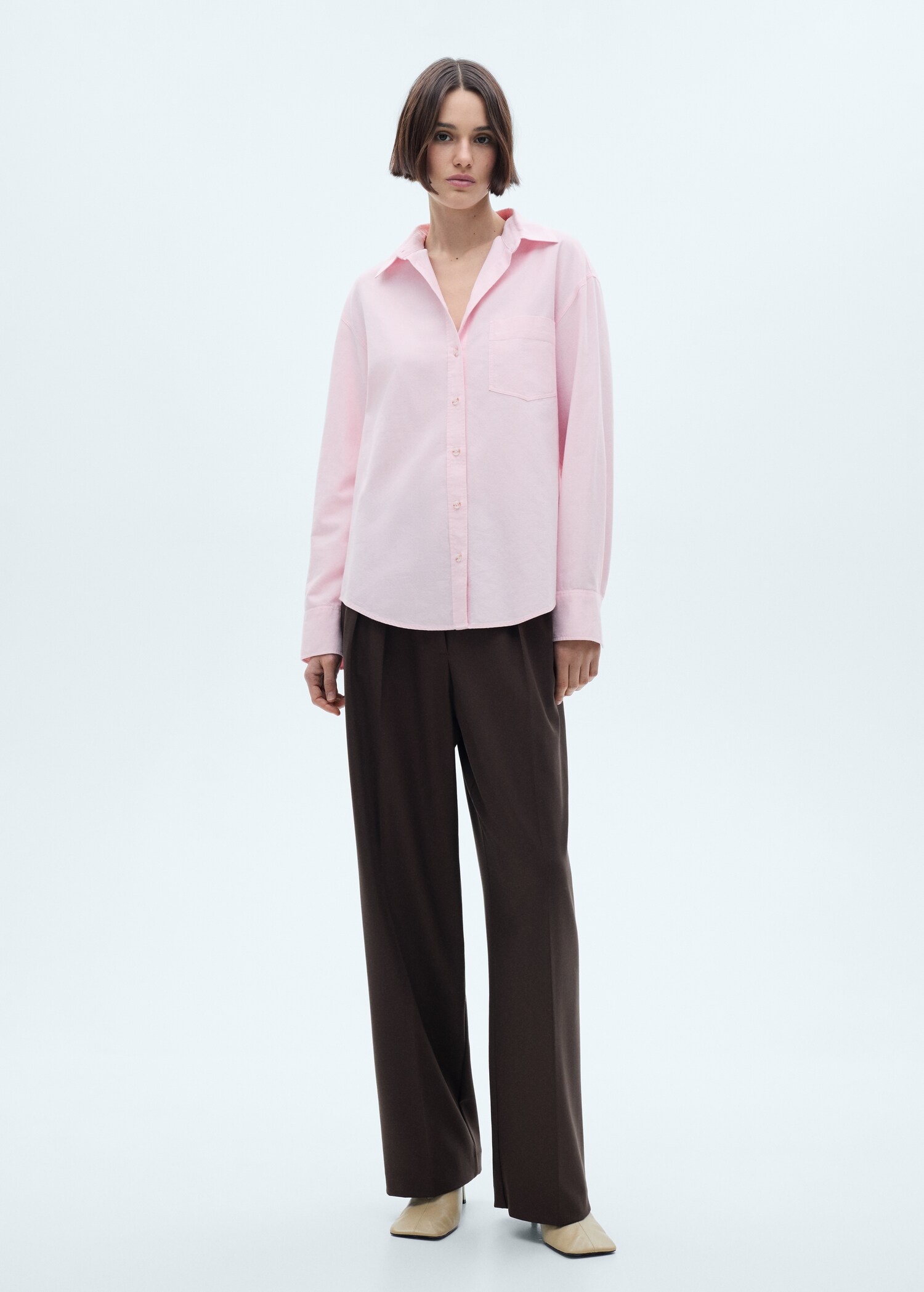 Long sleeved cotton shirt - General plane
