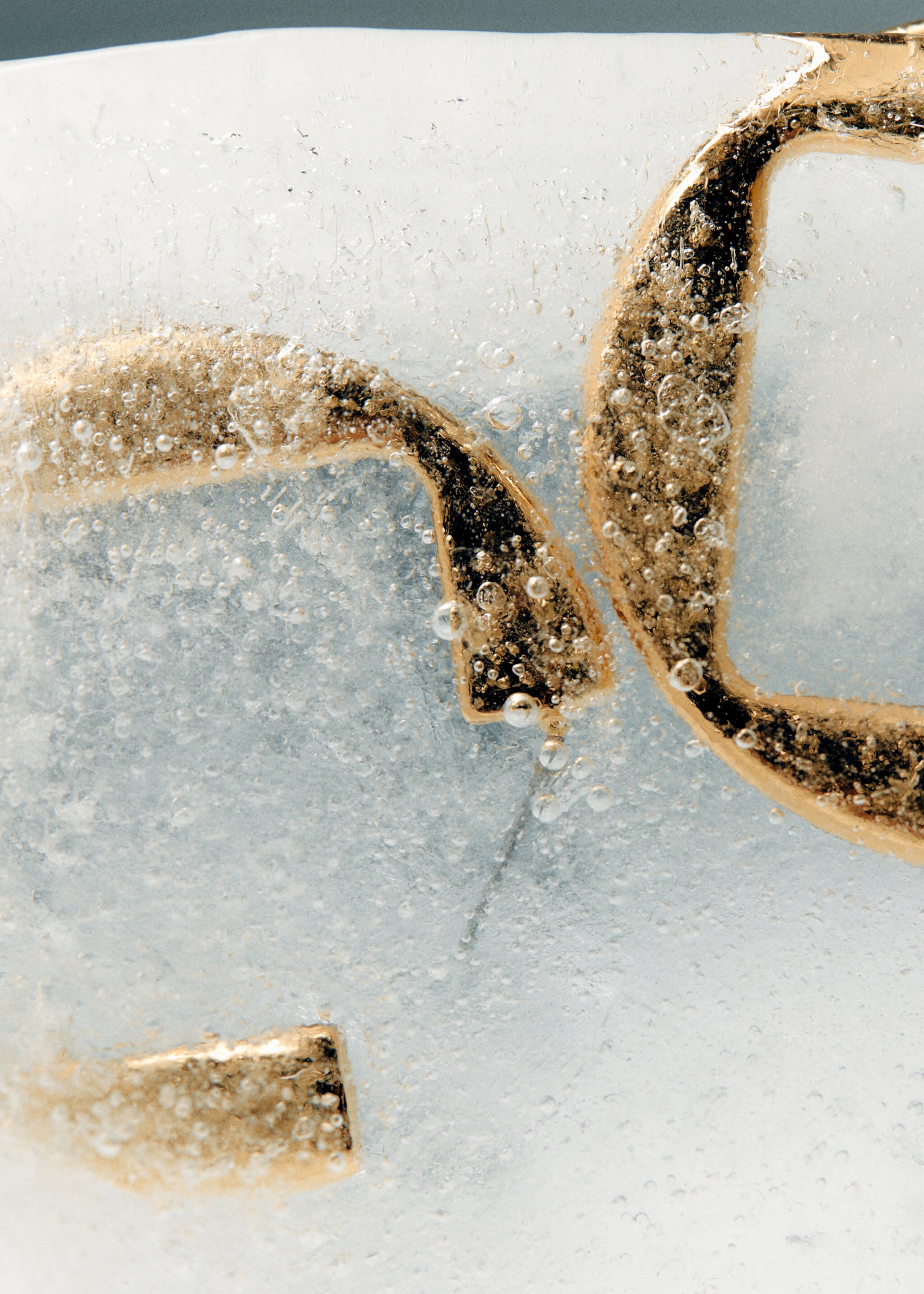 Square hoop earrings - General plane