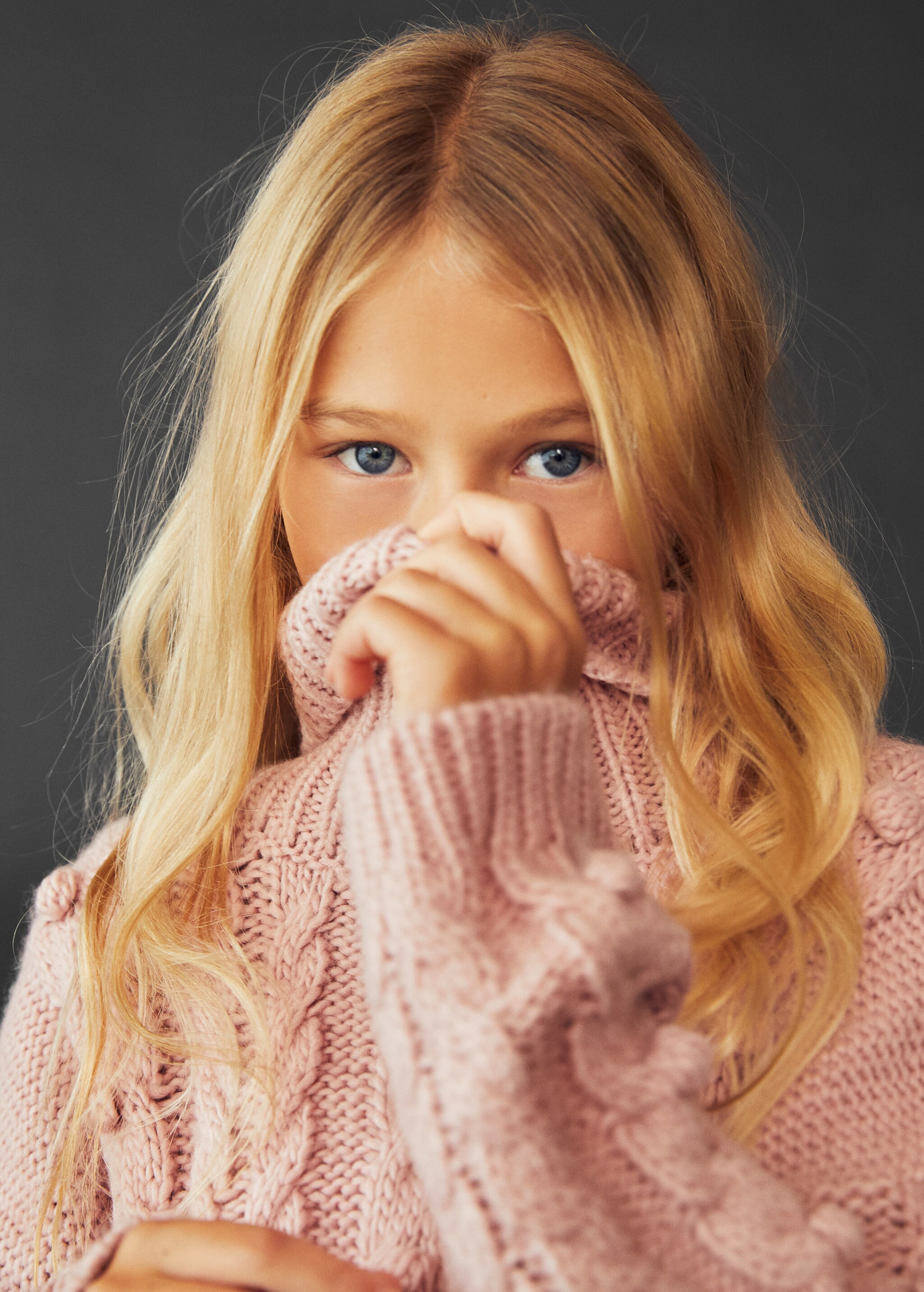 Pullover im Strick-Mix - Allgemeine Ansicht