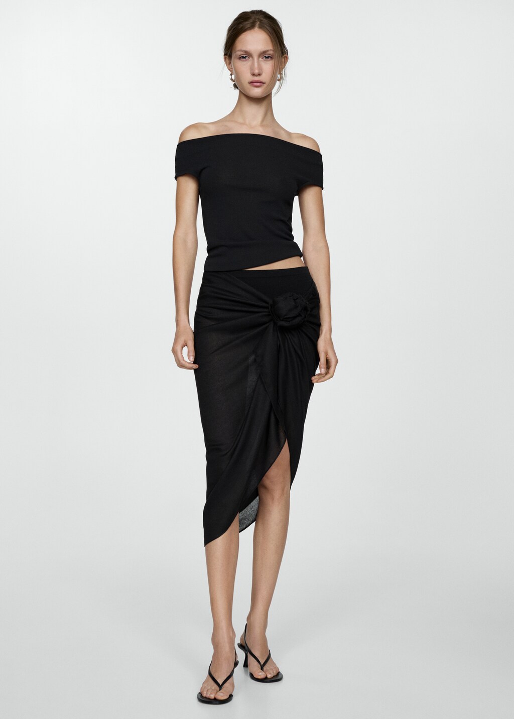 Kitten heel sandals - Women | MANGO OUTLET USA