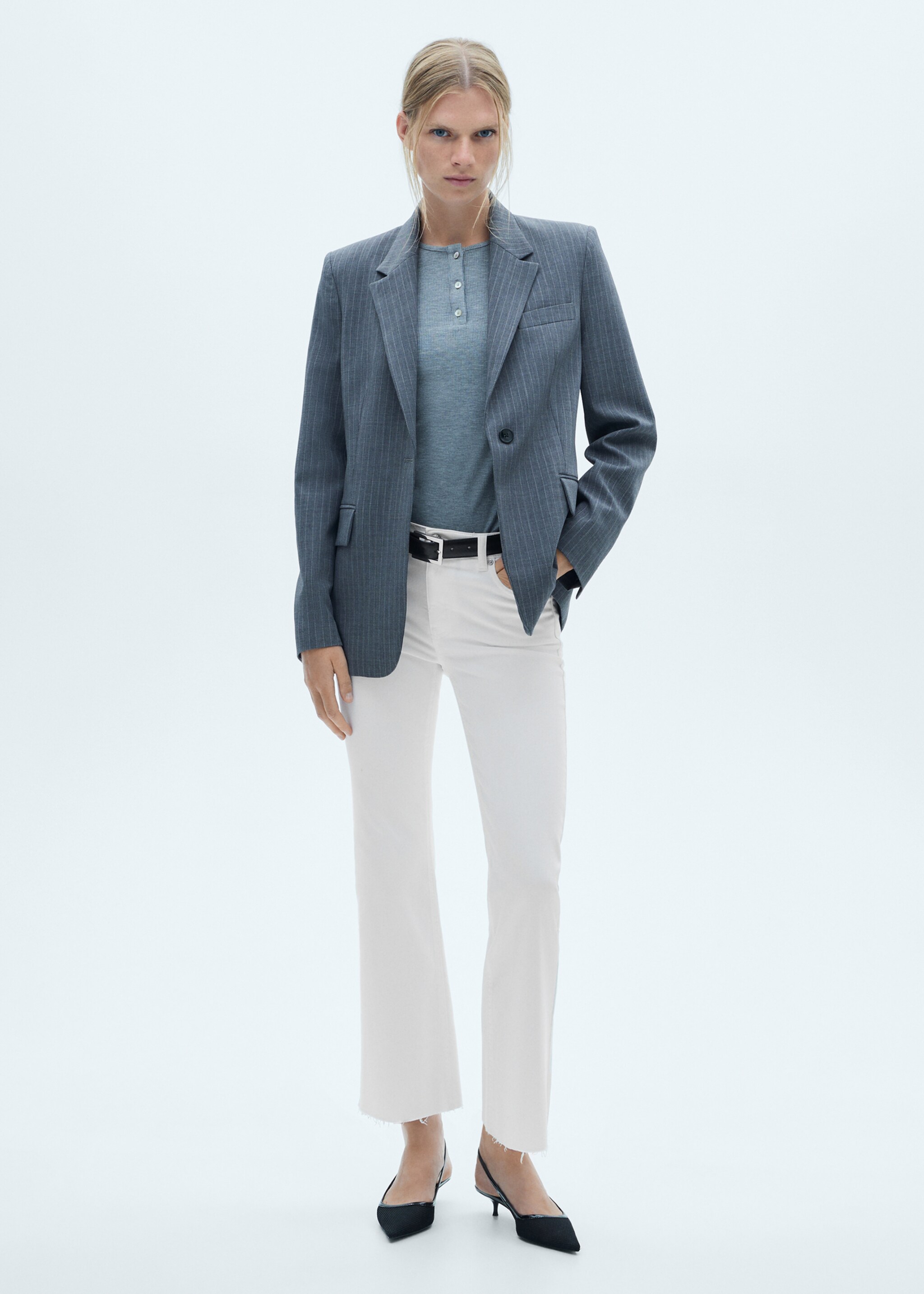 Jeans Sienna flare crop - Plano general