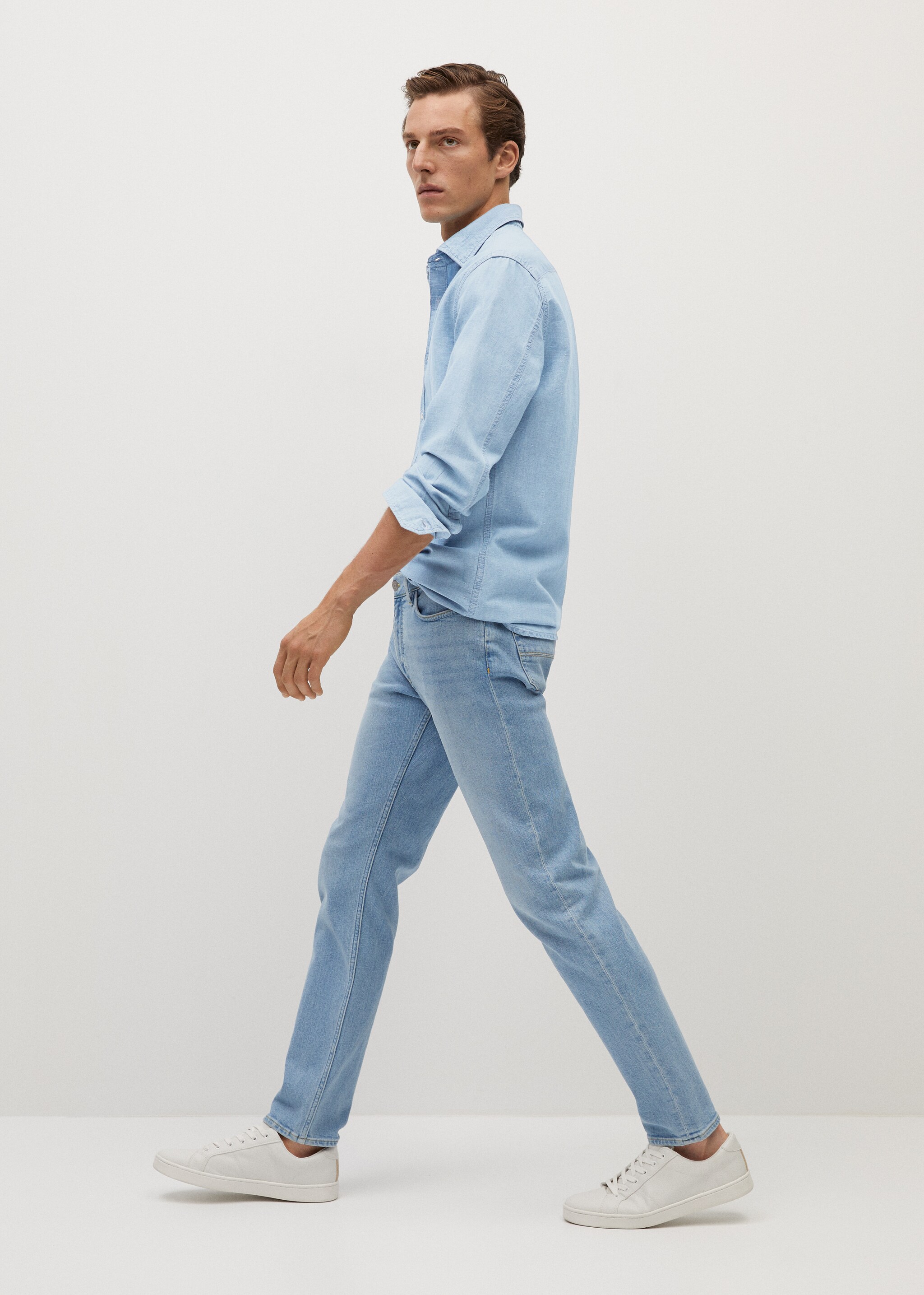 Jeans Jan slim fit lavado claro - Plano general