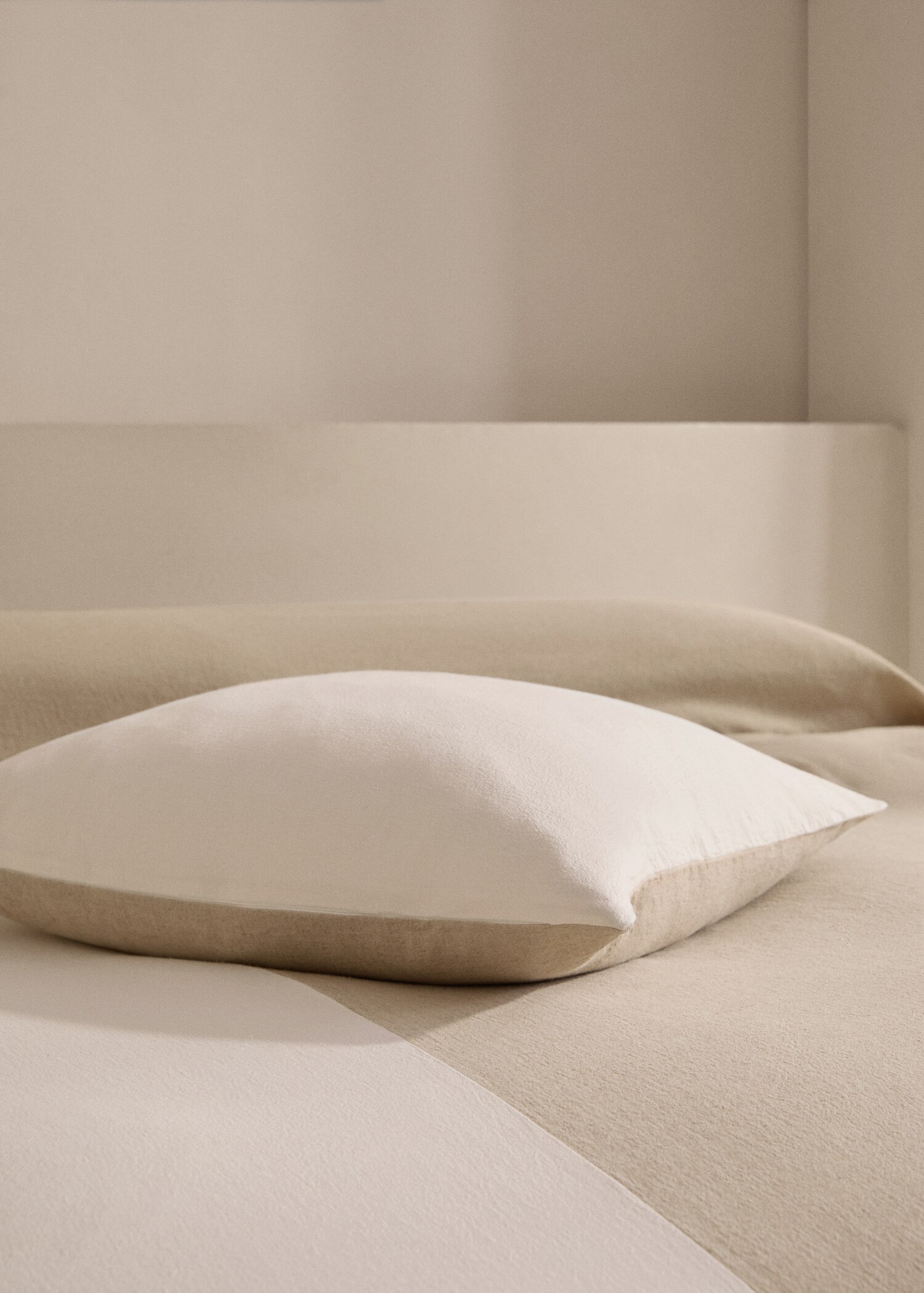 Housse coussin coton et lin - Plan général