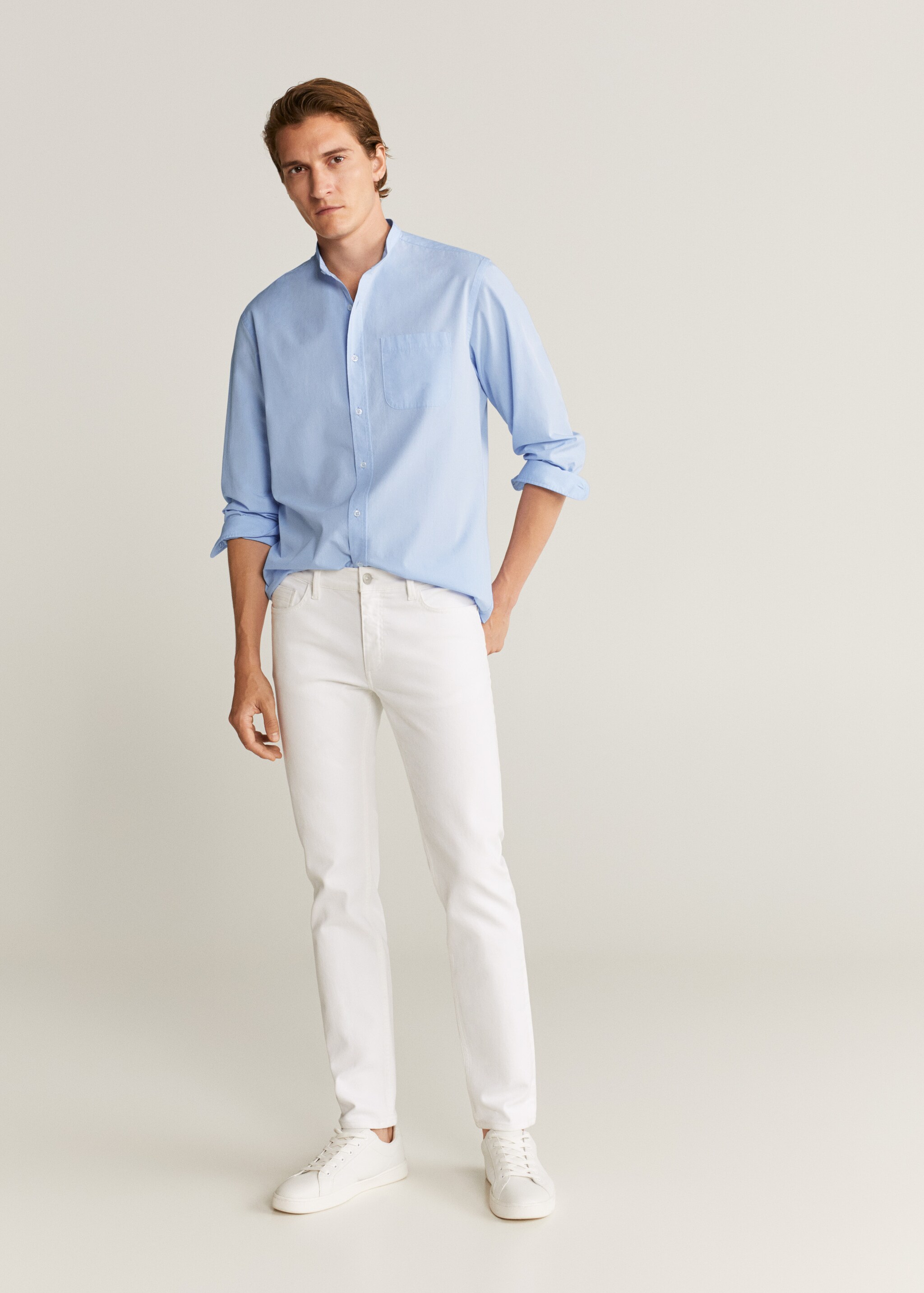 Camisa regular fit algodón - Plano general