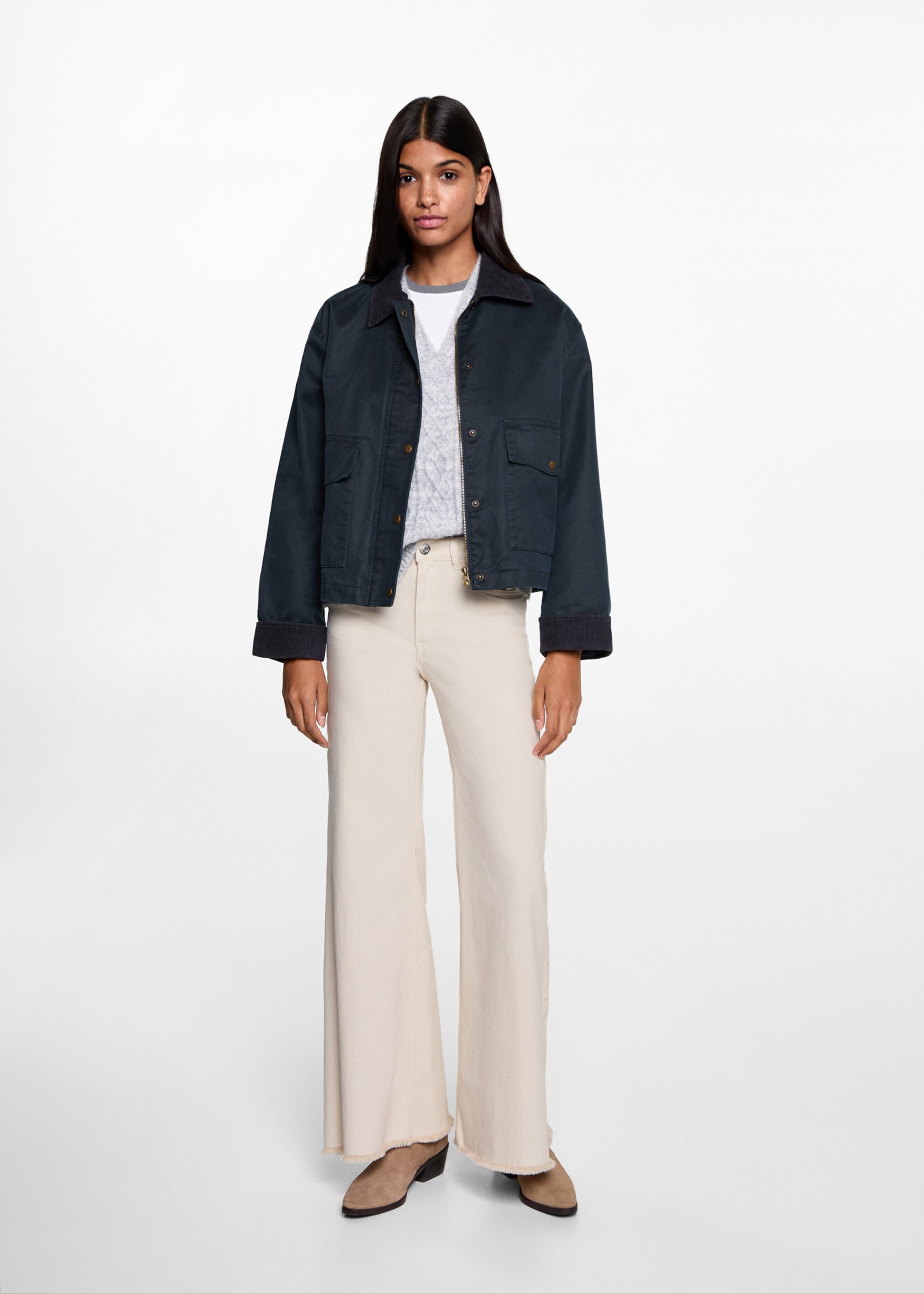 Jeans wide leg - General plane