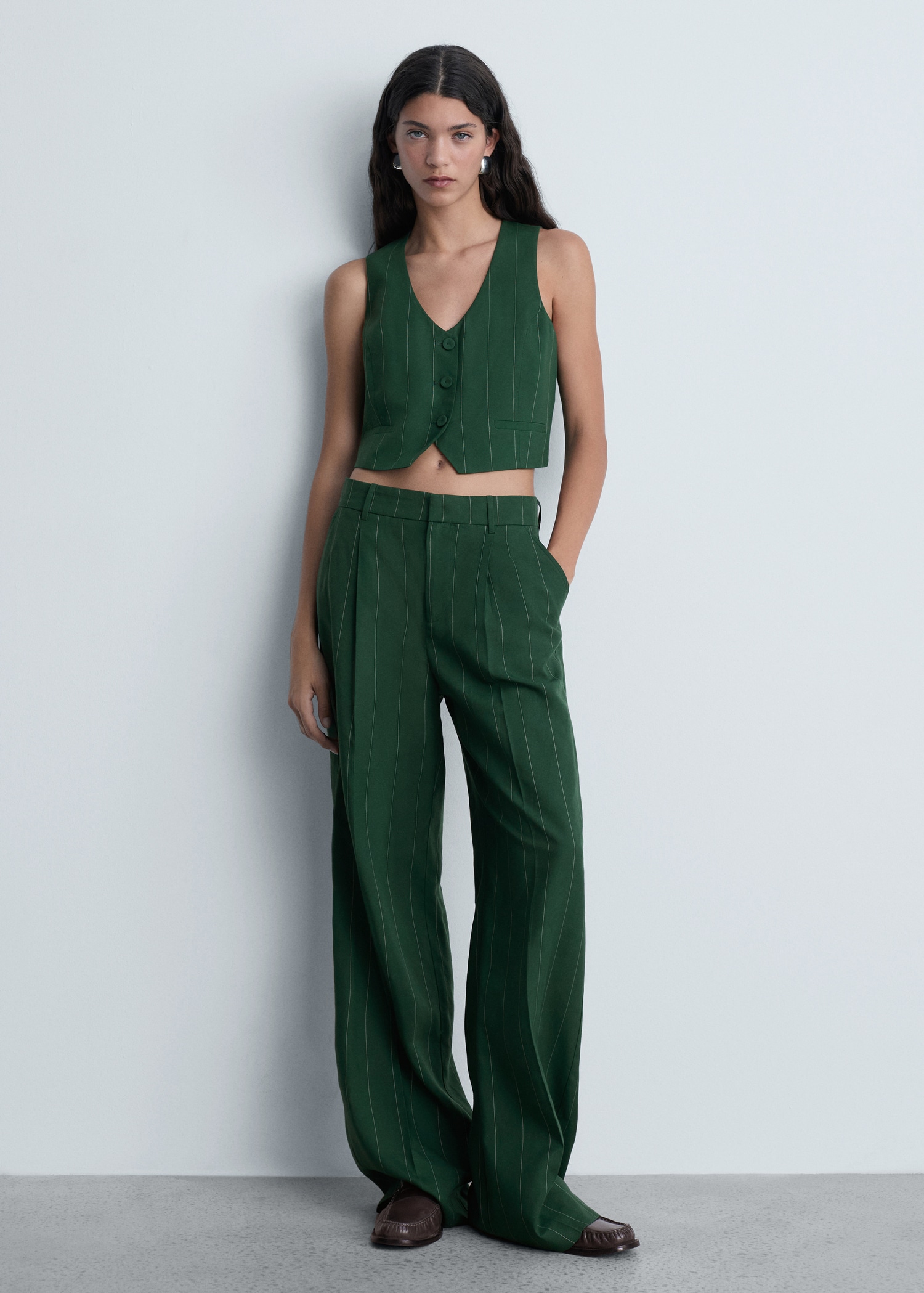 Krijtstreepgilet - Overzichtstekening