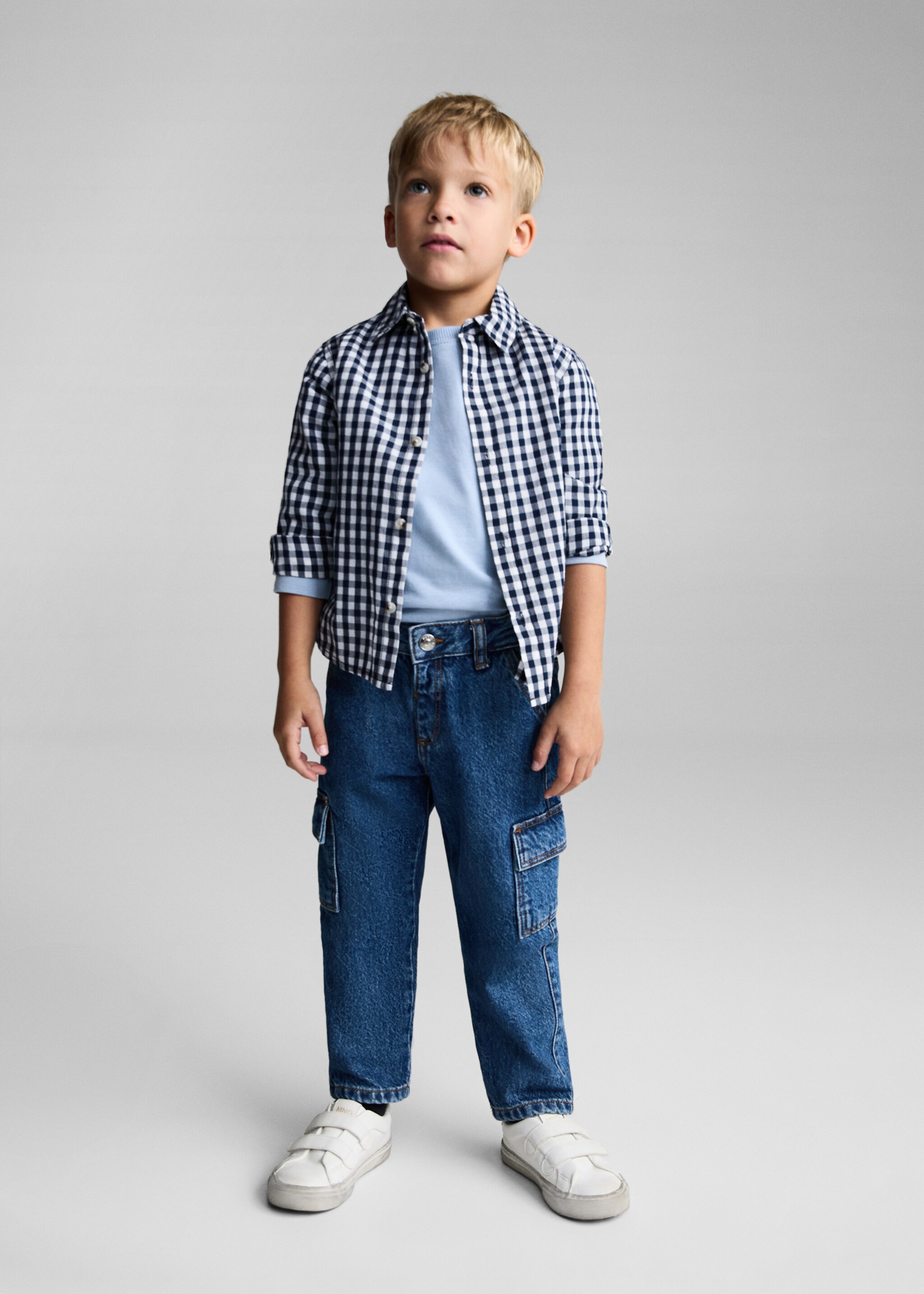 Chemise à carreaux vichy - Plan général