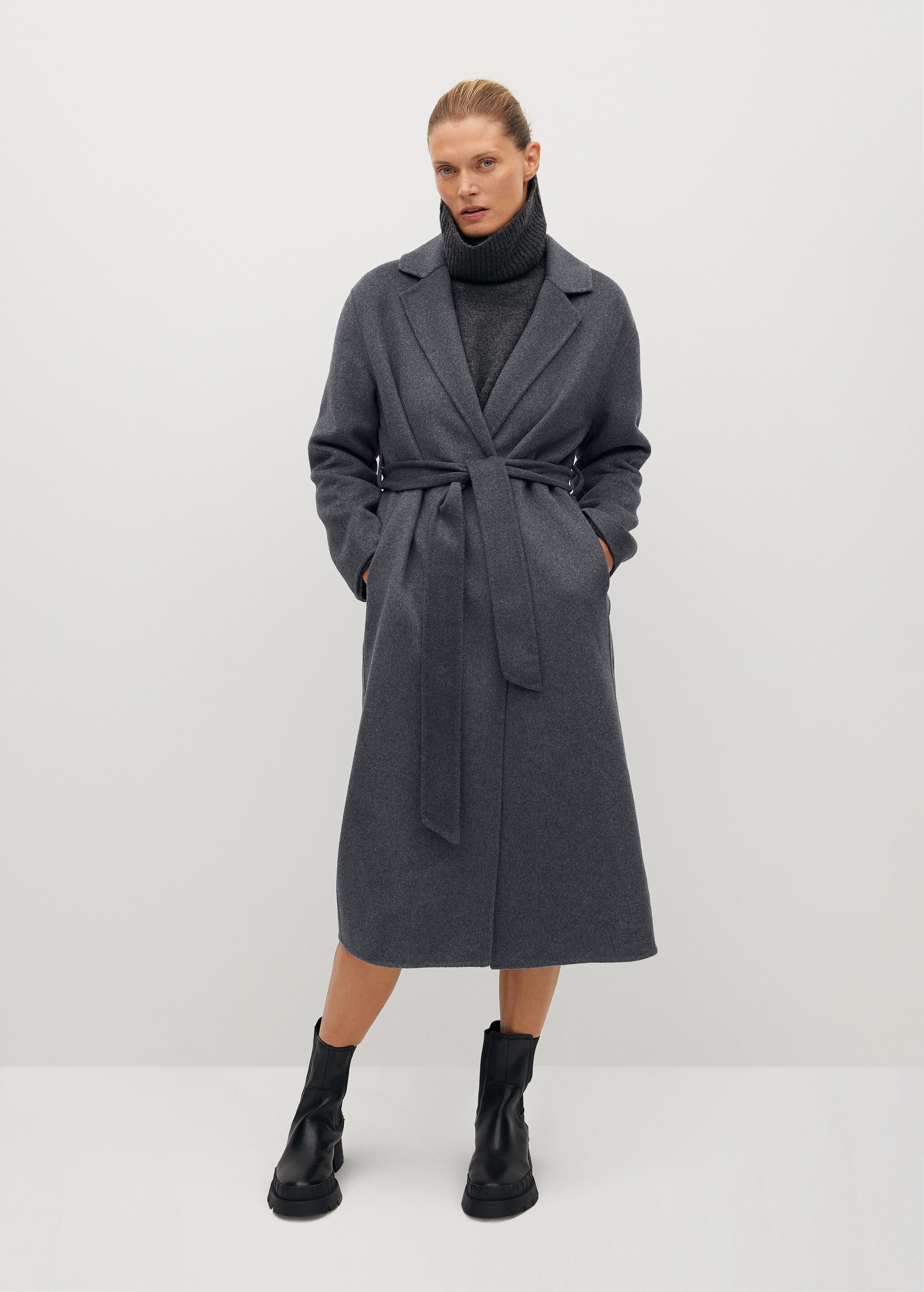 Handmade wool coat - General plane