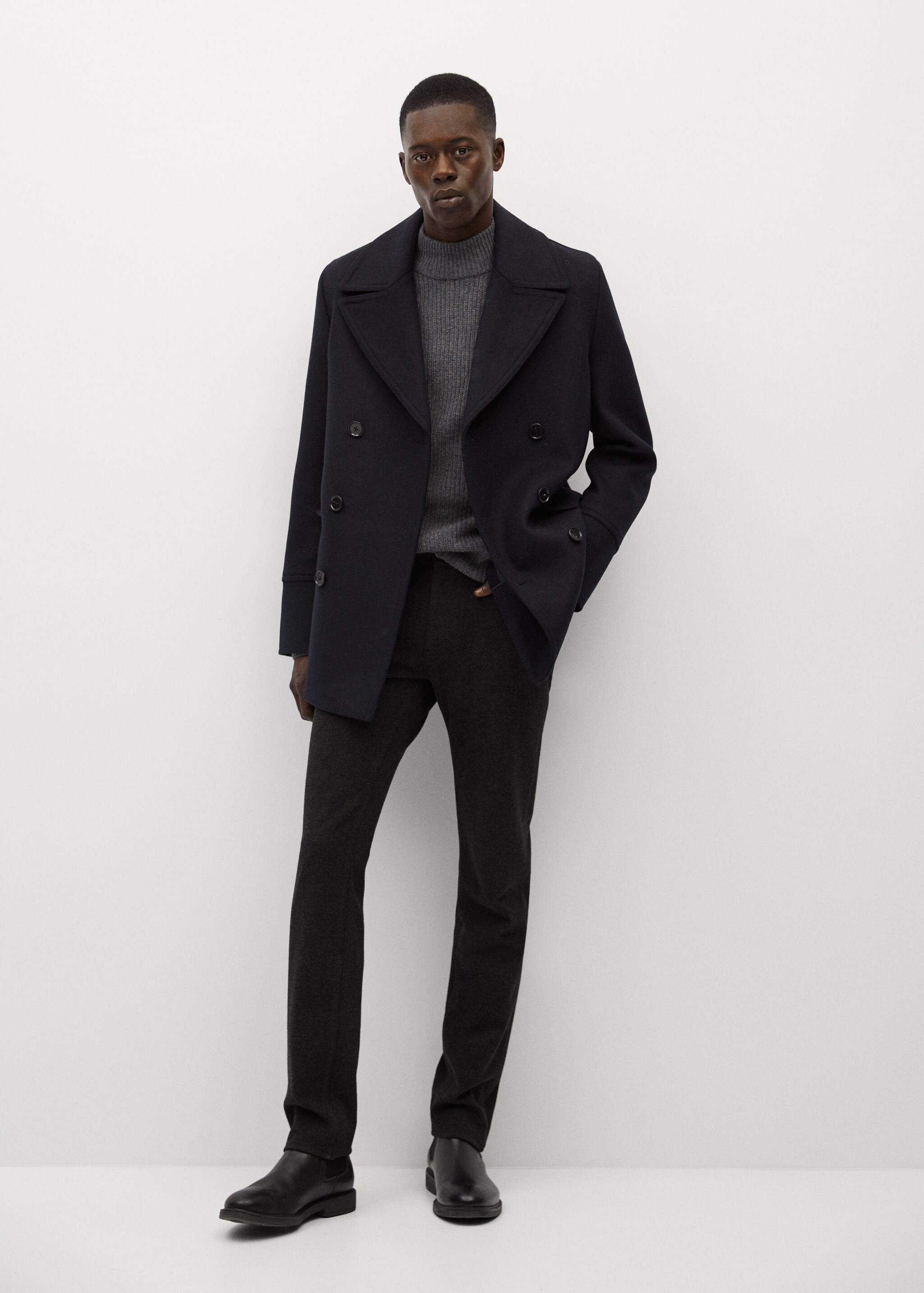 Americana vestit slim fit teixit comfort strech - Pla general