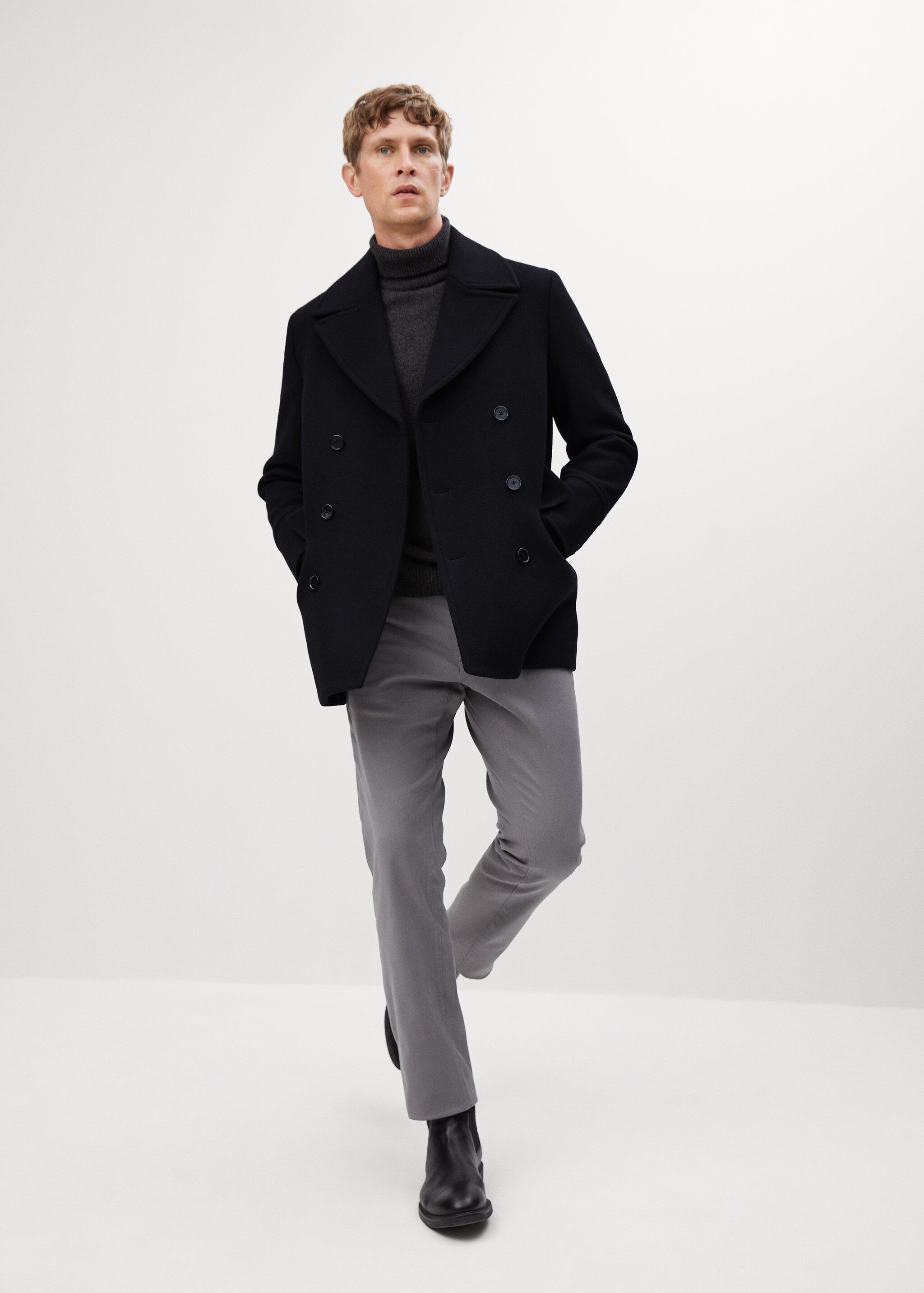 Americana vestit slim fit teixit comfort strech - Pla general
