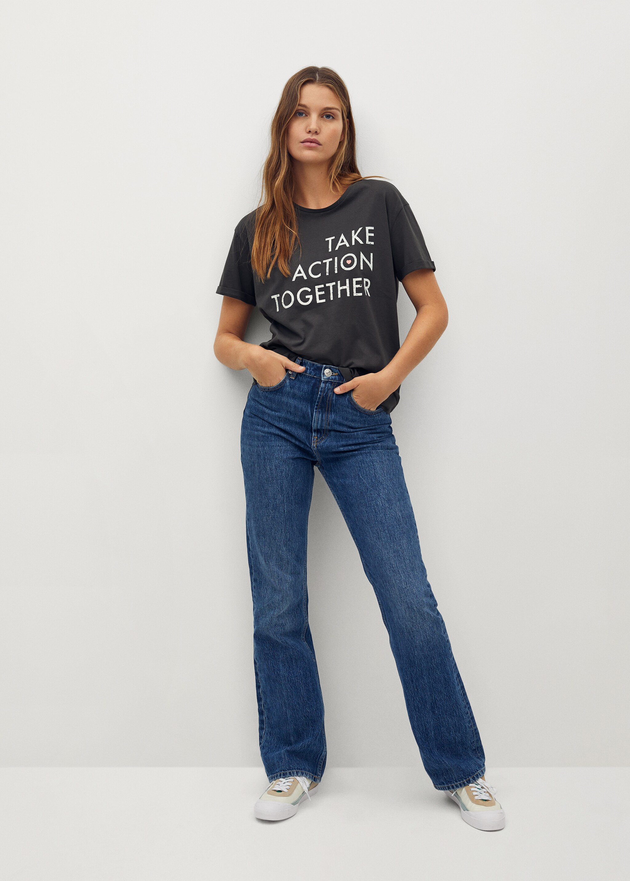 Short-sleeved solidary t-shirt - General plane