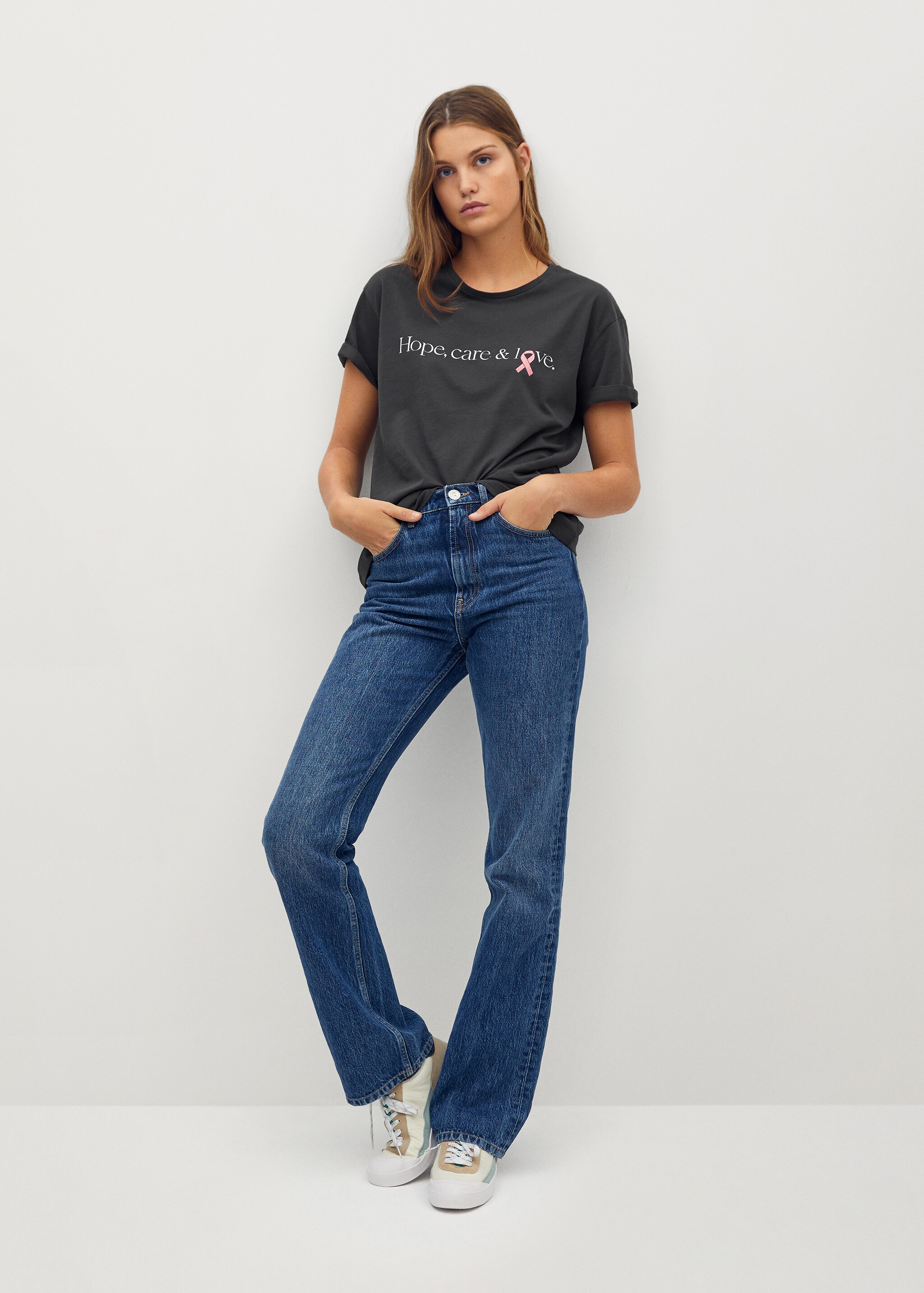 Short-sleeved solidary t-shirt - General plane