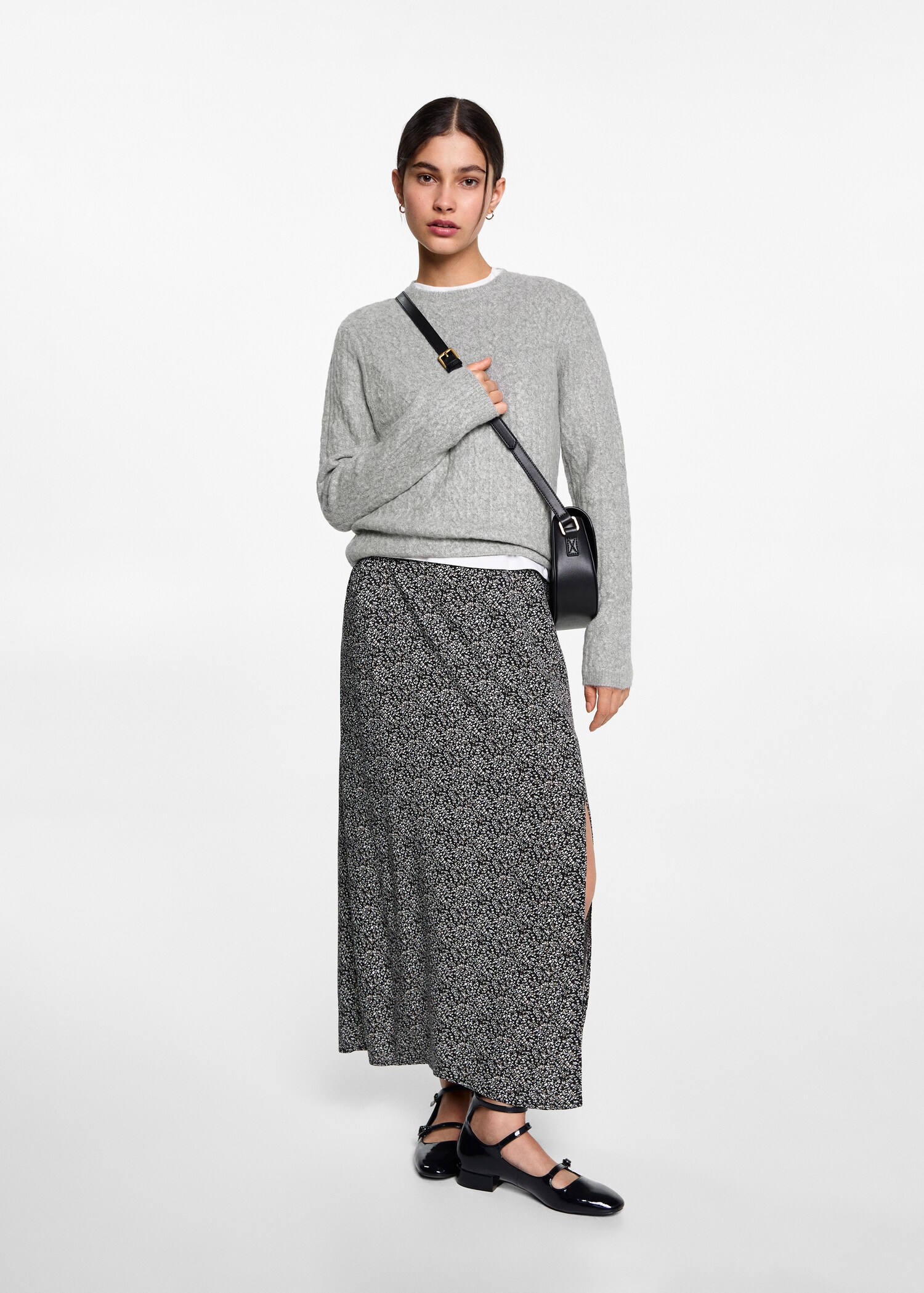 Braided knitted sweater - General plane