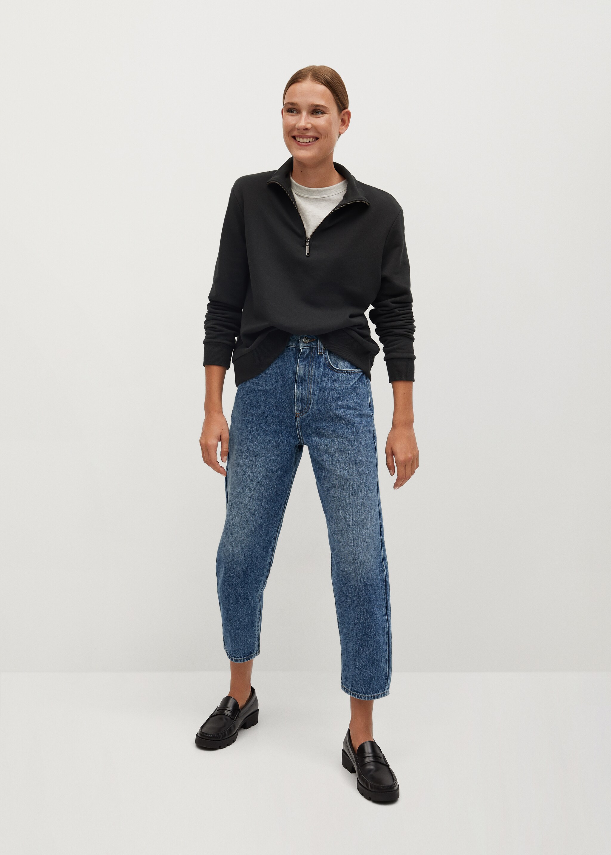 Jeans Balloon tiro alto - Plano general