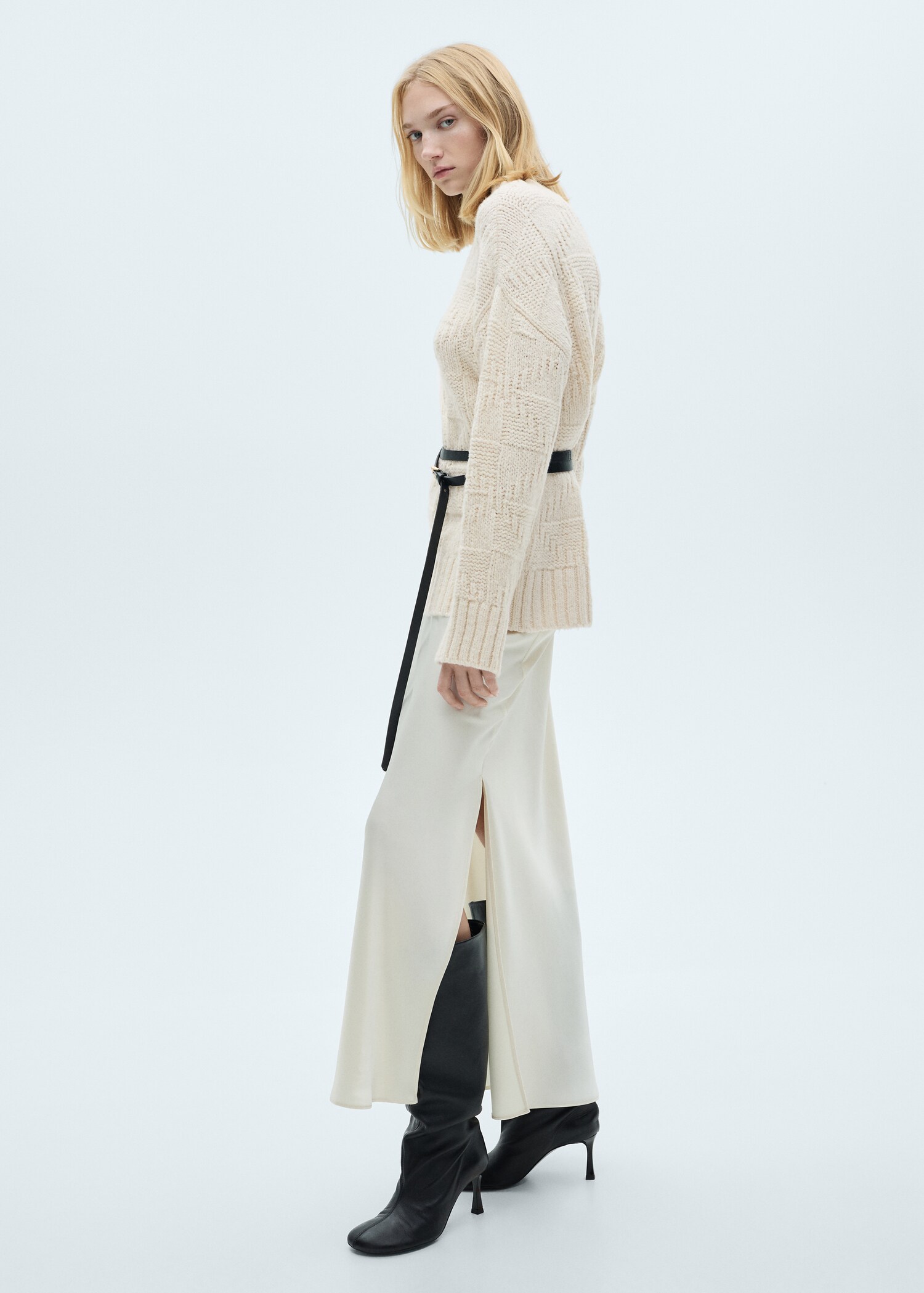 Jersei punt gruixut coll perkins - Pla general