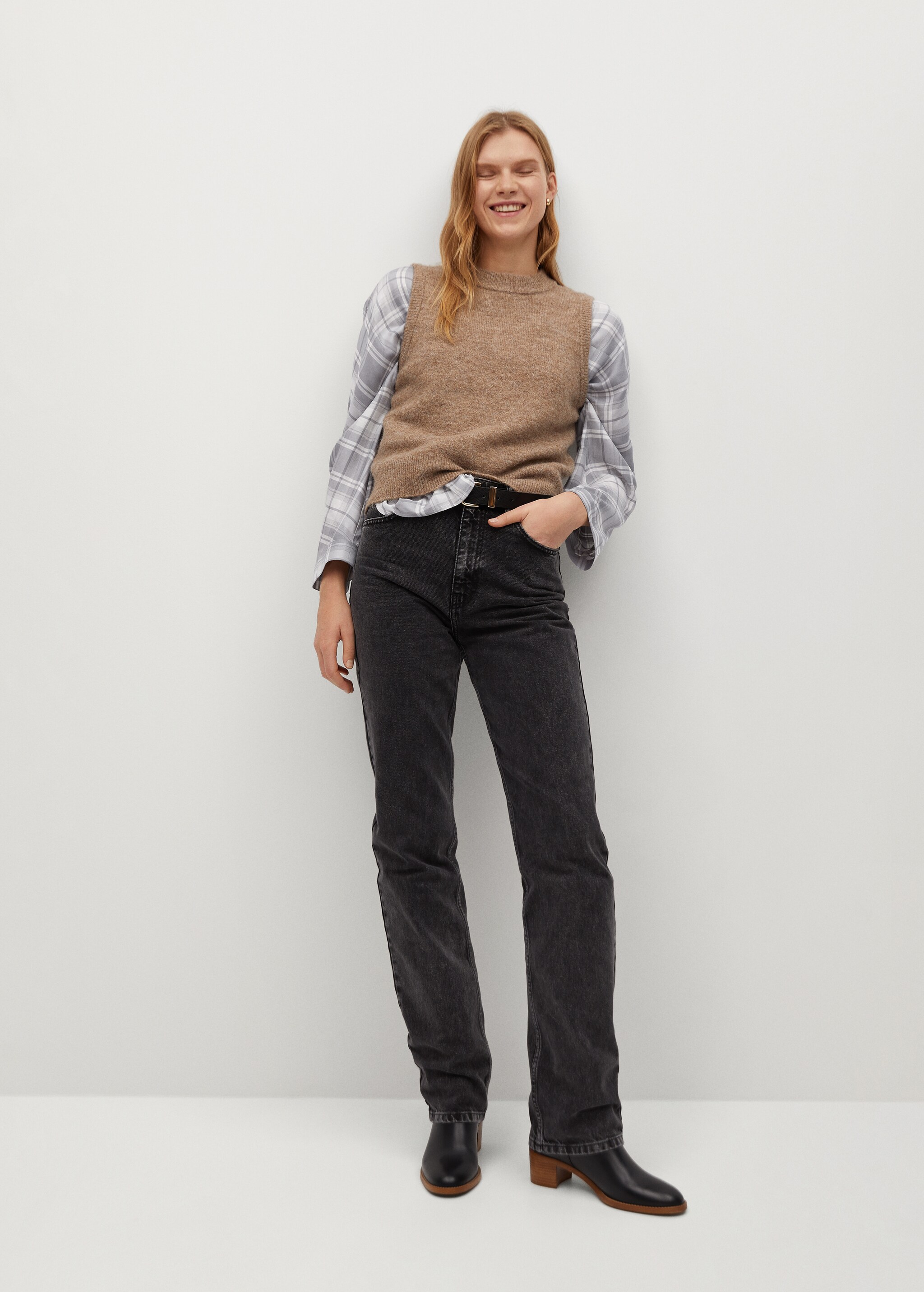 Blusa bolsillo parche - Plano general