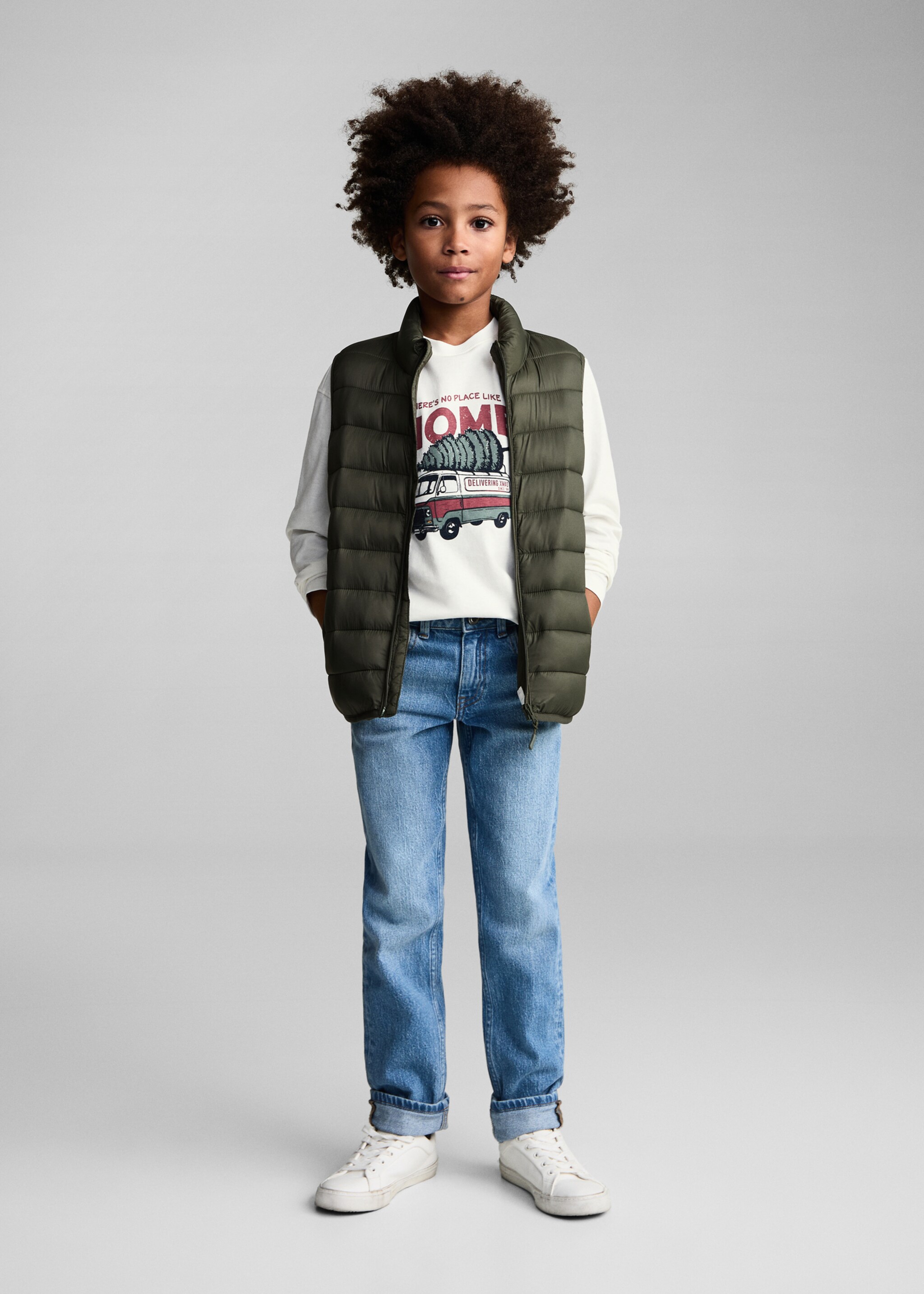 Printed long sleeve t-shirt - General plane, Off White. Ref: 77019408-00.