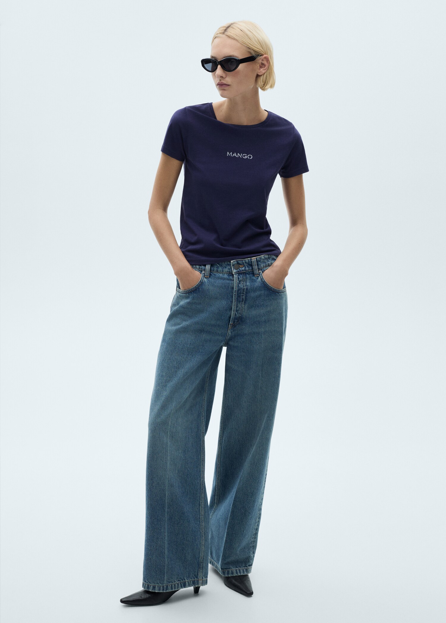 Logo cotton T-shirt - General plane