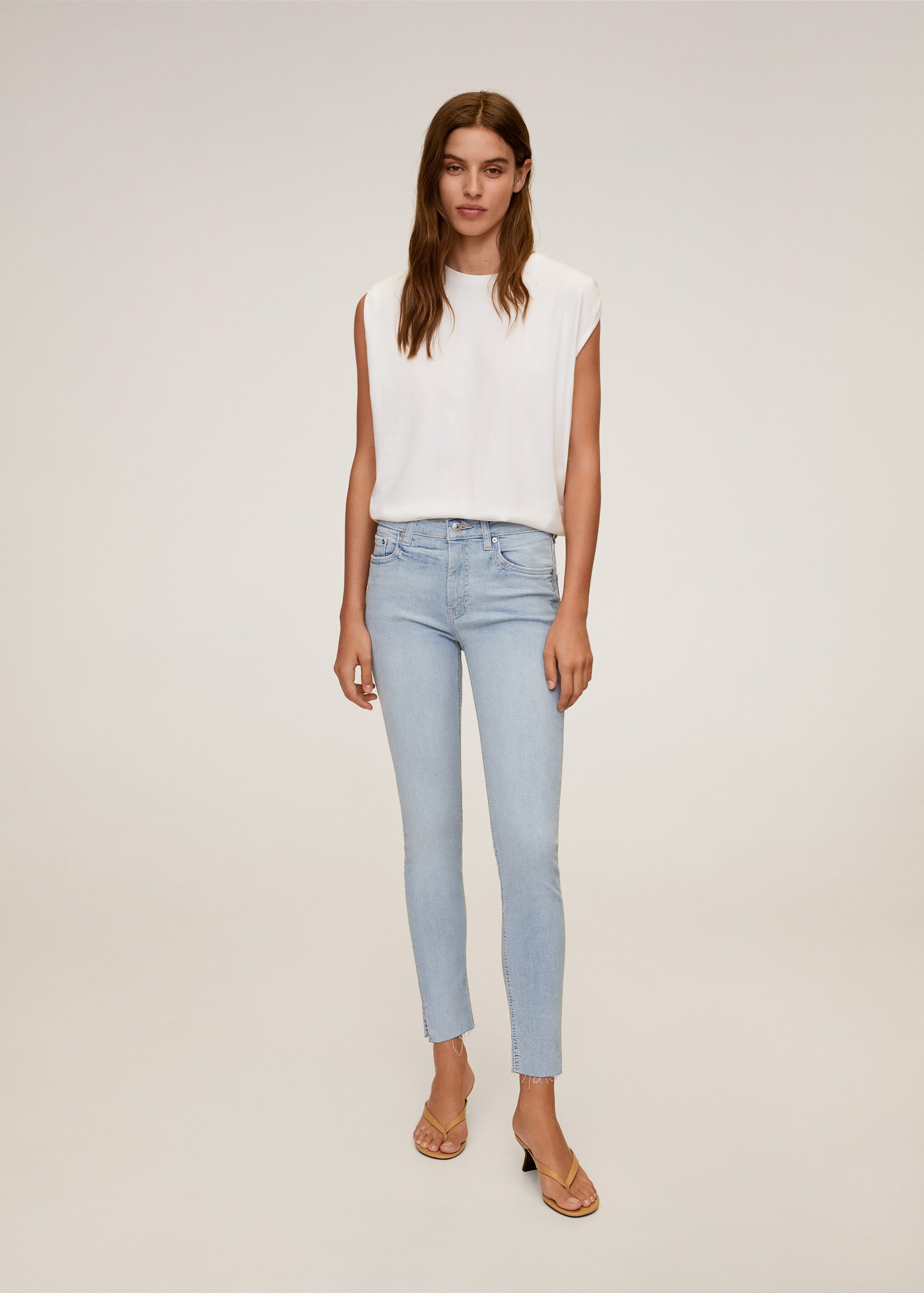 Jeans skinny crop Isa - Plano general