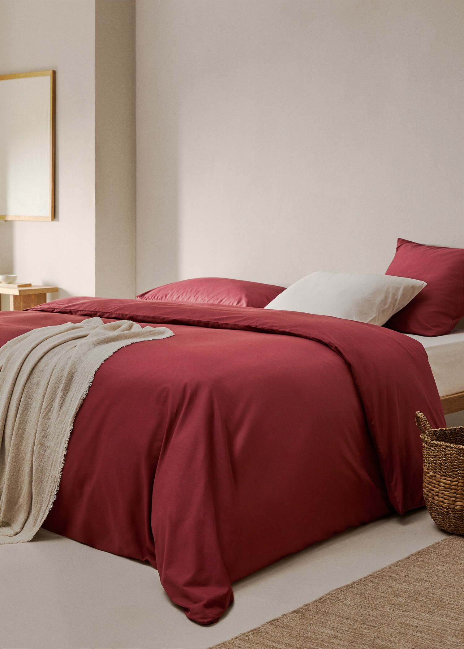 Housse de couette coton lit 135/140 cm - Plan général