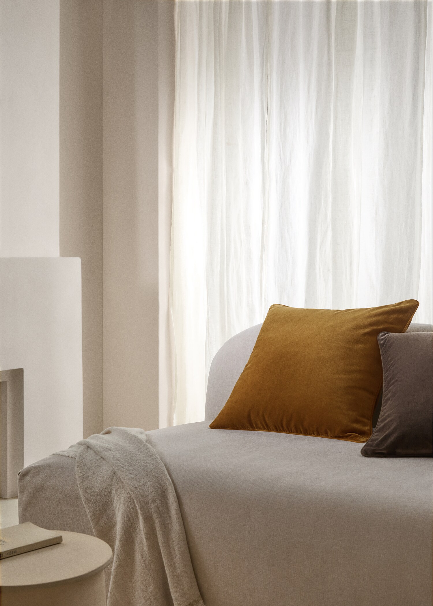 Velvet cushion case 60x60cm - General plane