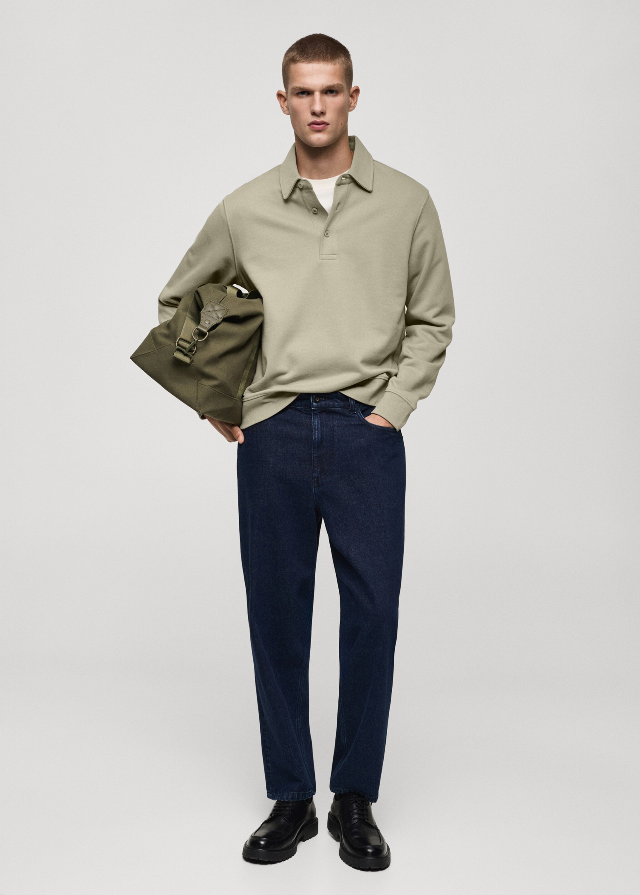 Sudadera polo 100% algodón - Plano general