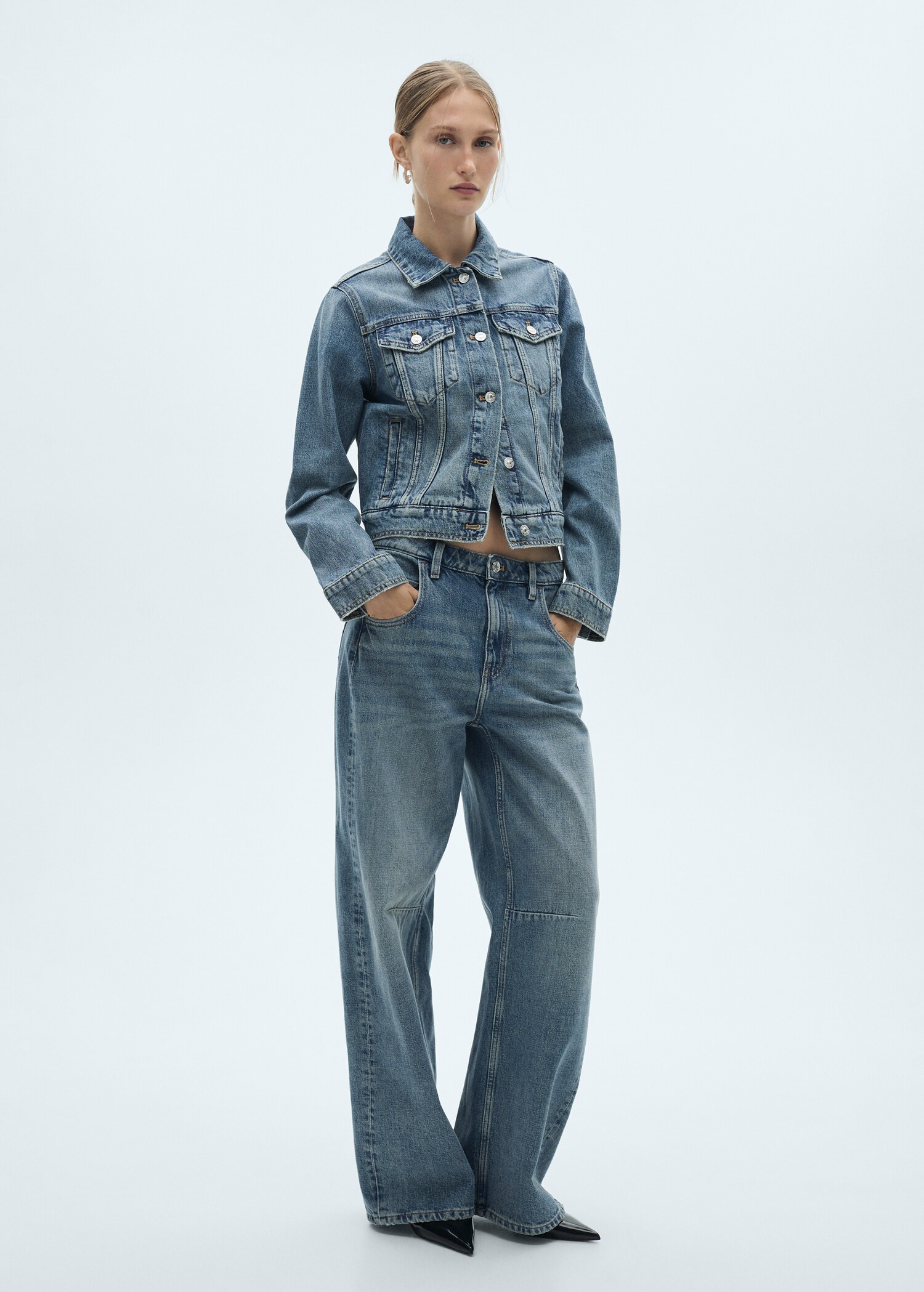 Jean wideleg taille normale - Plan général