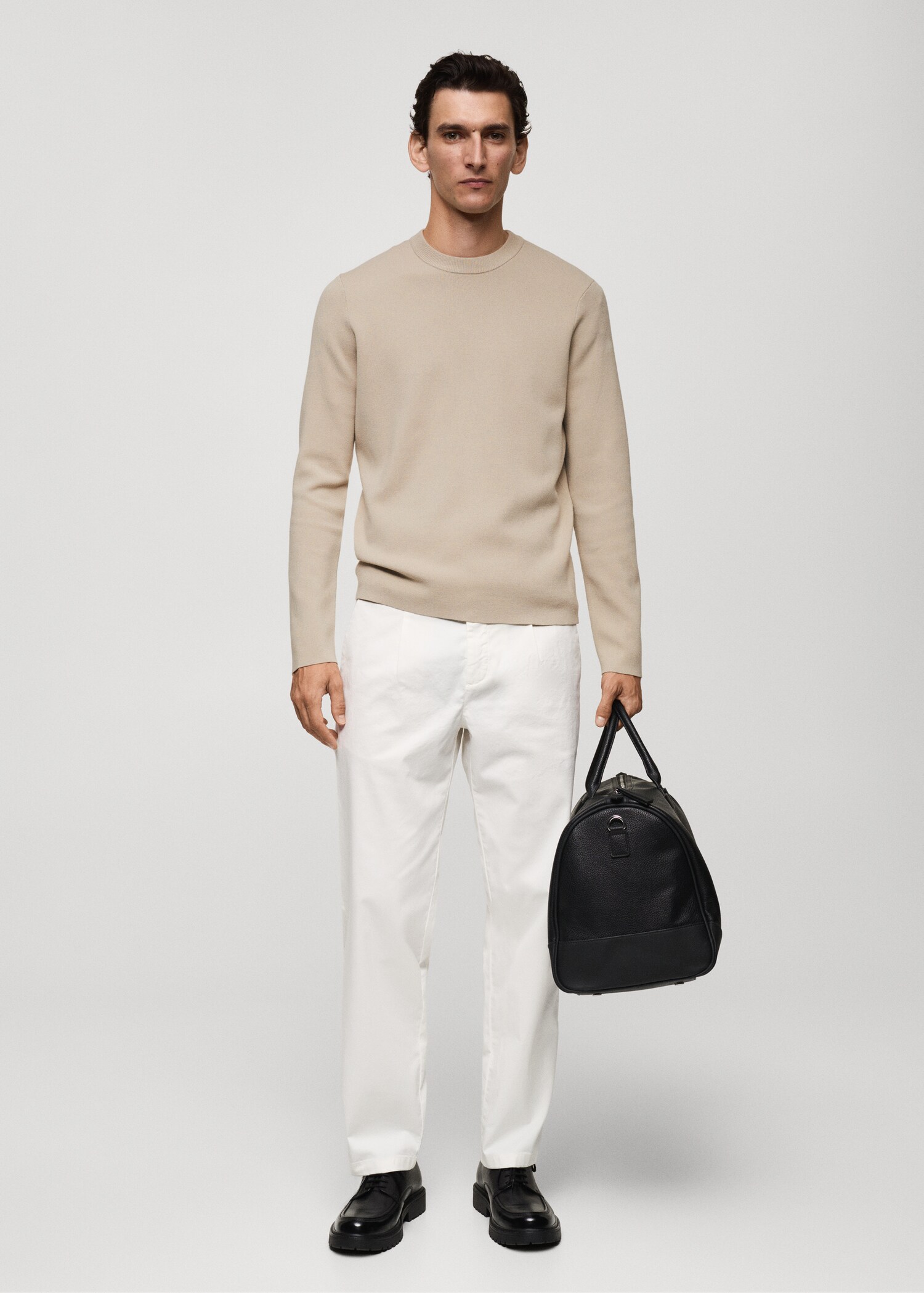 Jersei punt mitjà regular fit - Pla general
