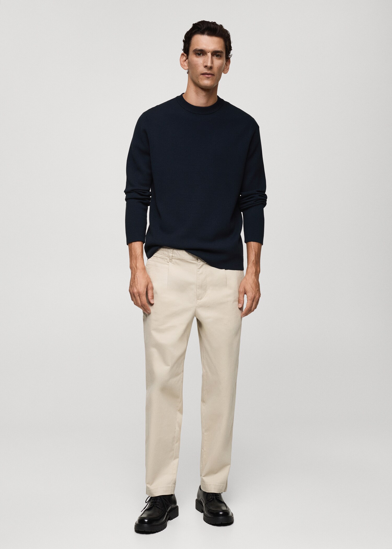 Jersei punt mitjà regular fit - Pla general