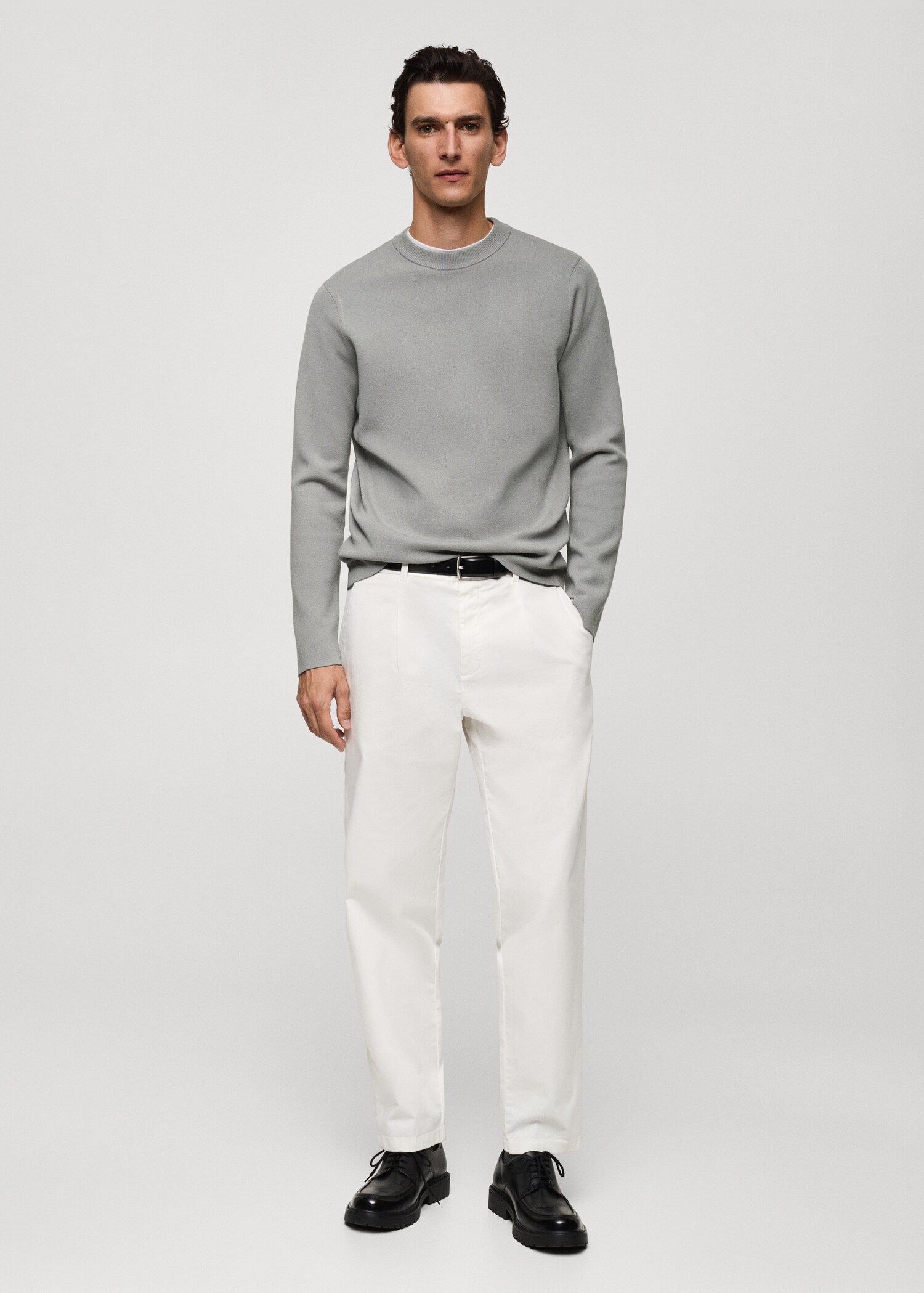 Jersei punt mitjà regular fit - Pla general
