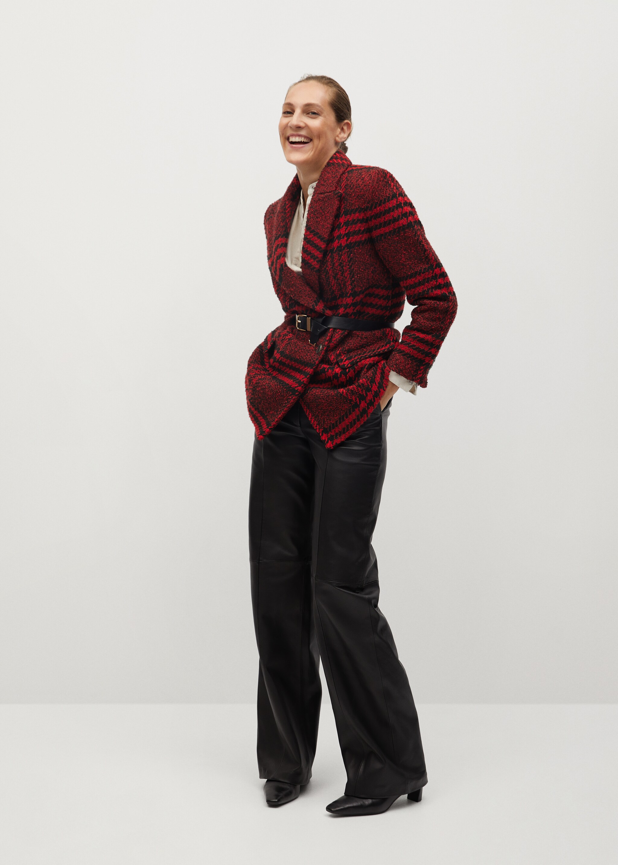 Tweed suit jacket - General plane