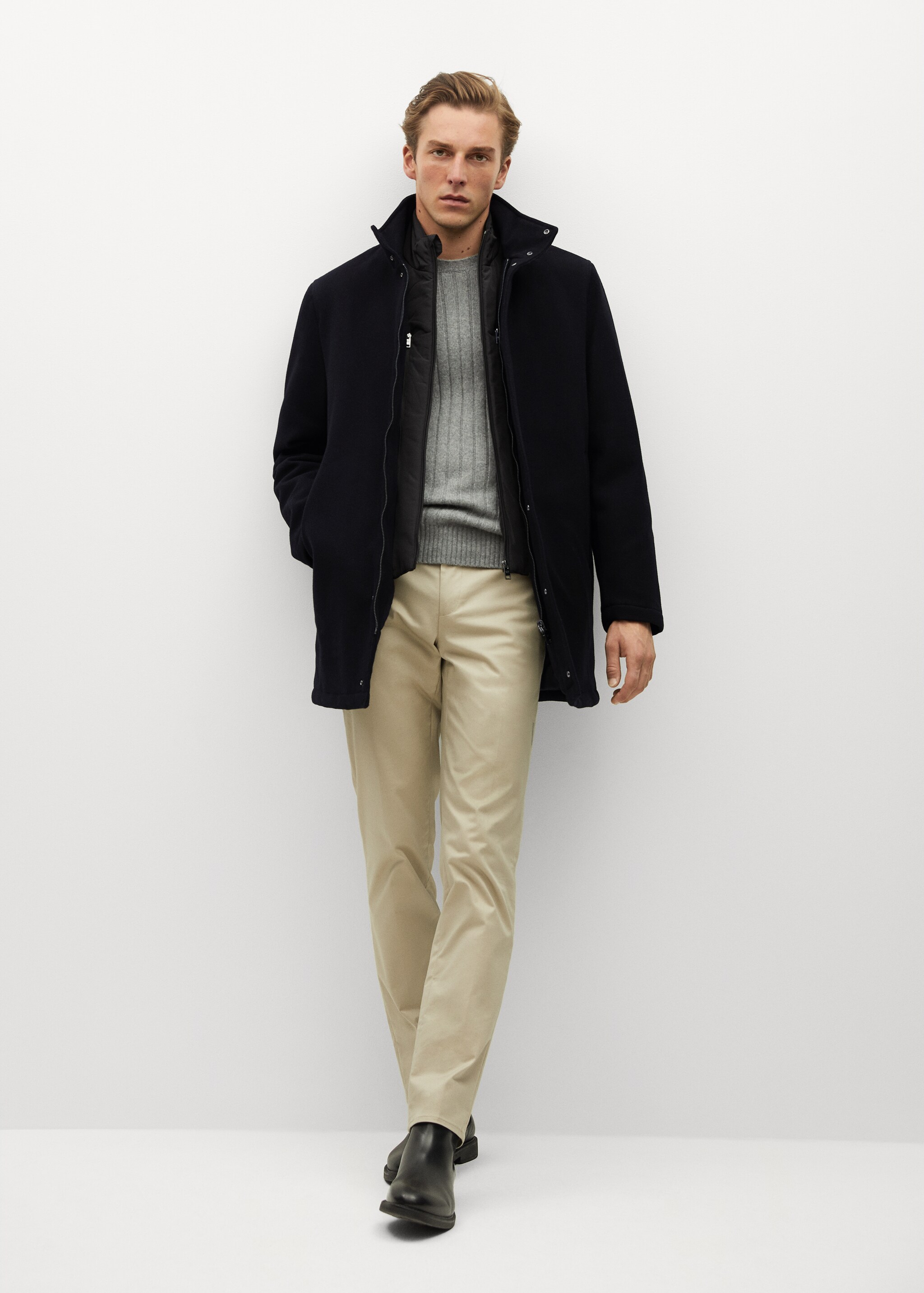 Cappotto lana gilet interno - Piano generale