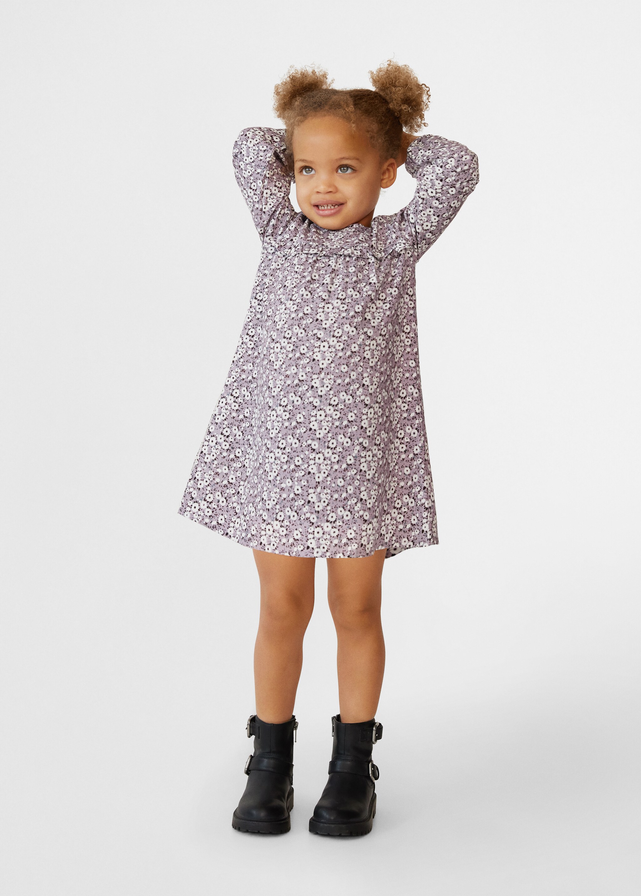 Floral print dress - General plane