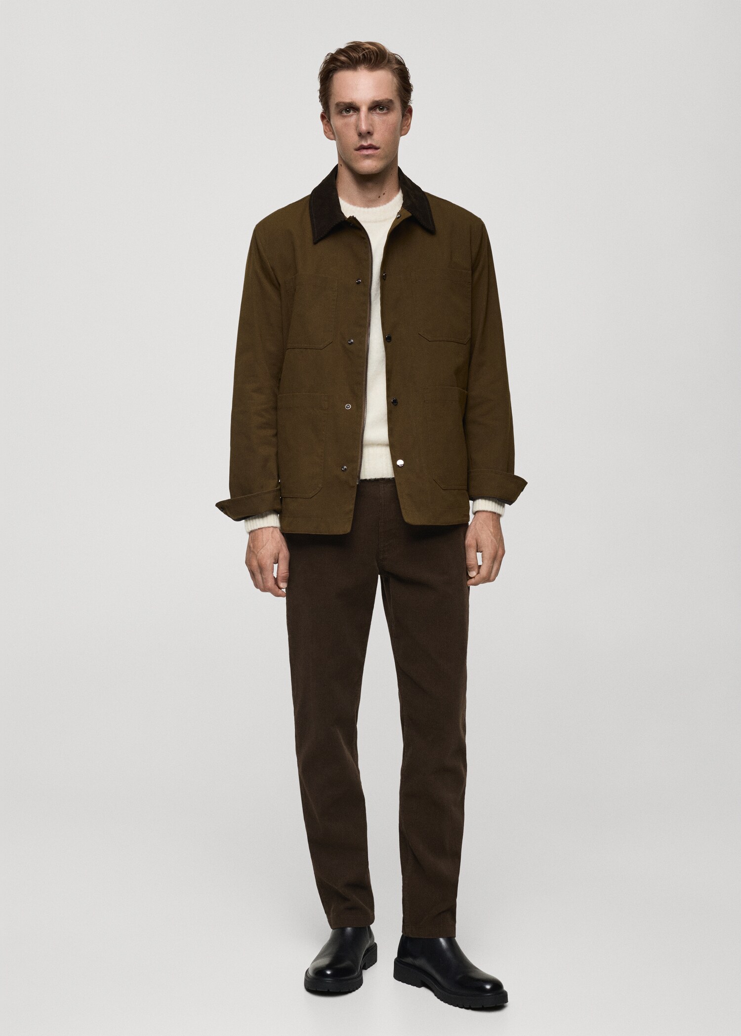 Regular Fit-Cordhose - Allgemeine Ansicht