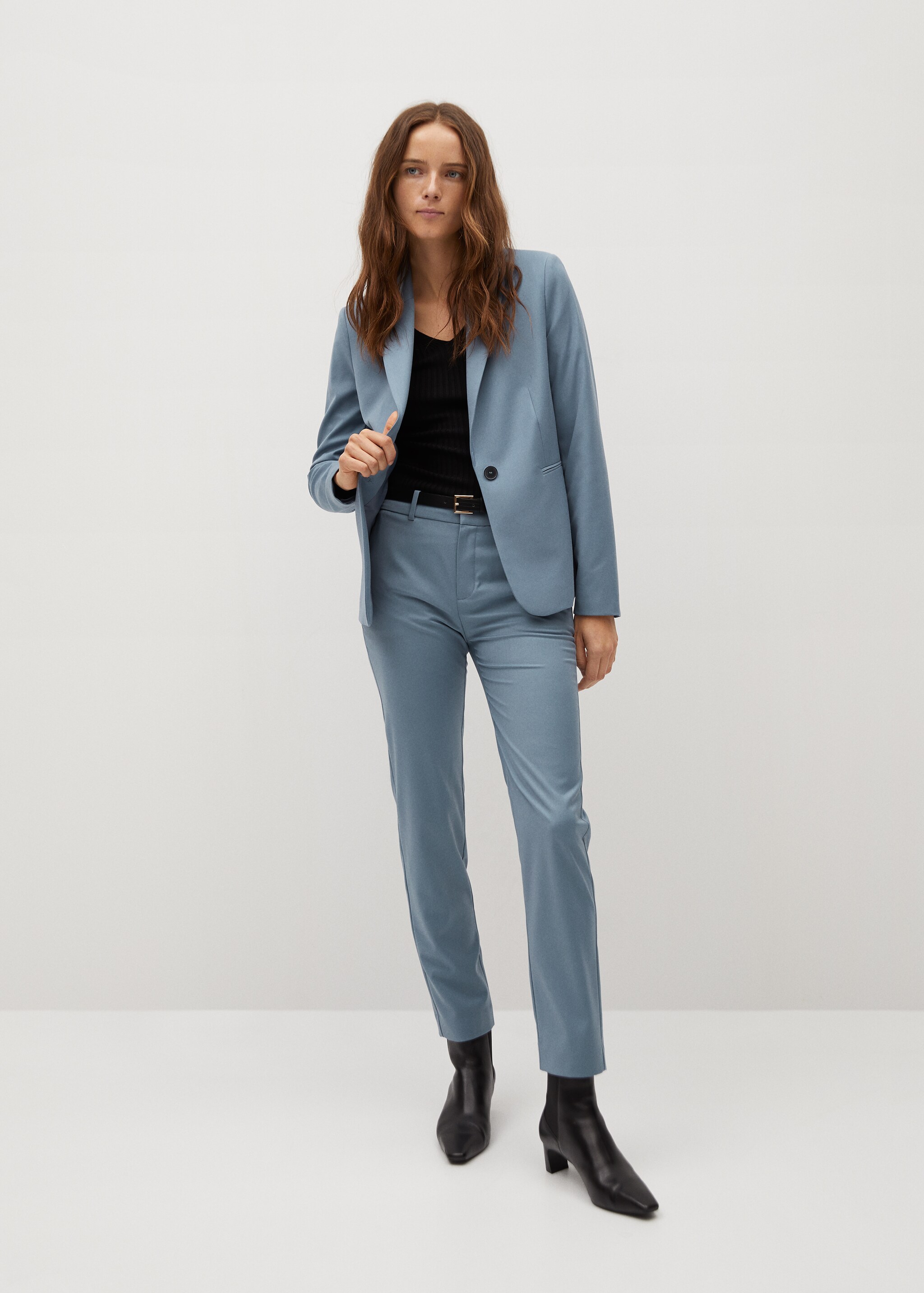 Belt suit trousers - General plane
