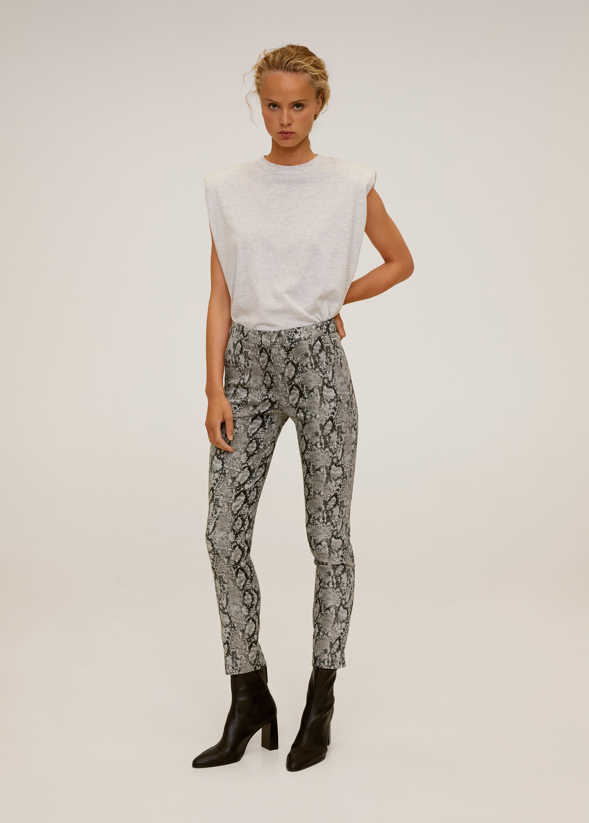 Crop skinny trousers - General plane