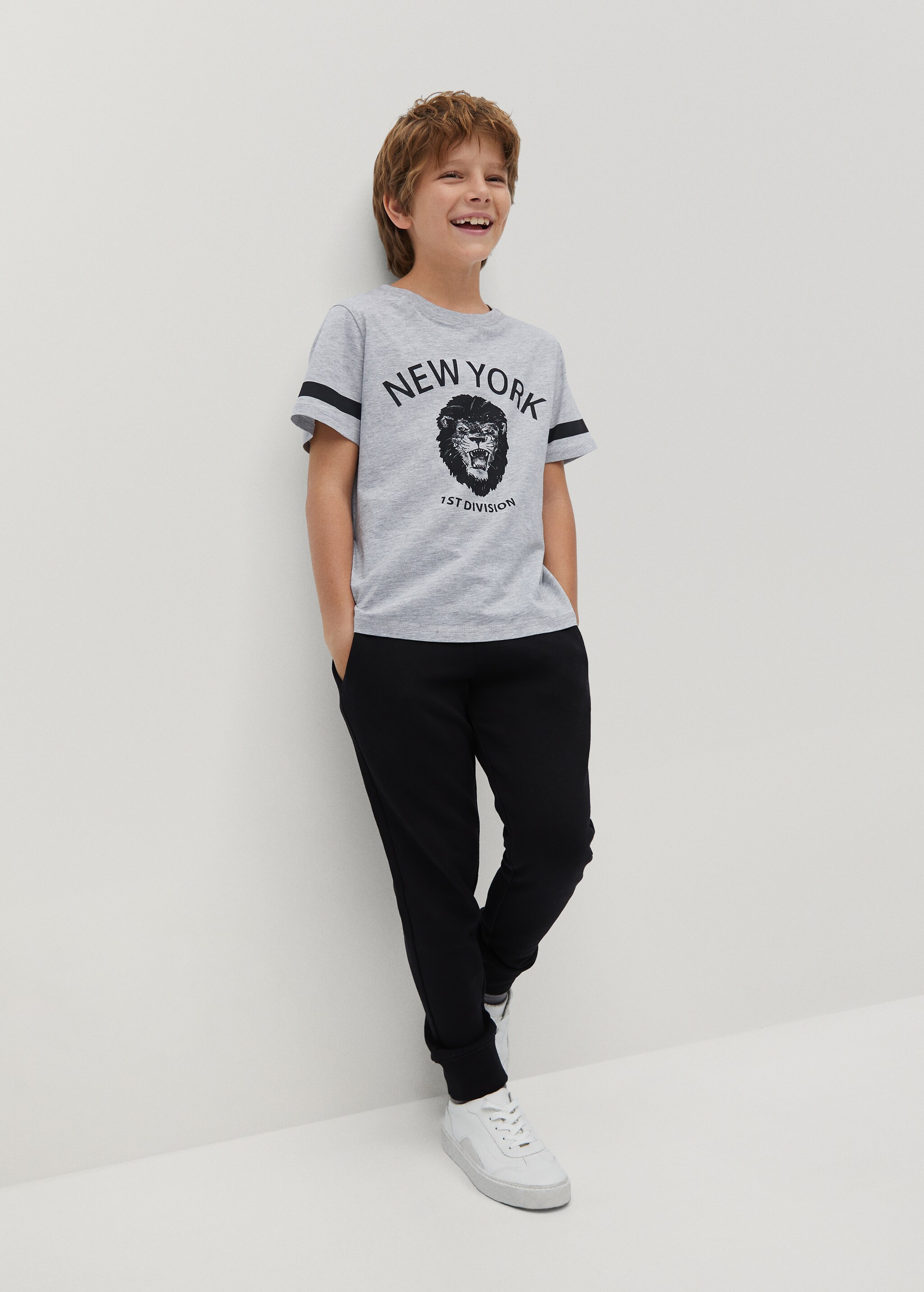 Camiseta algodón orgánico estampada - Plano general