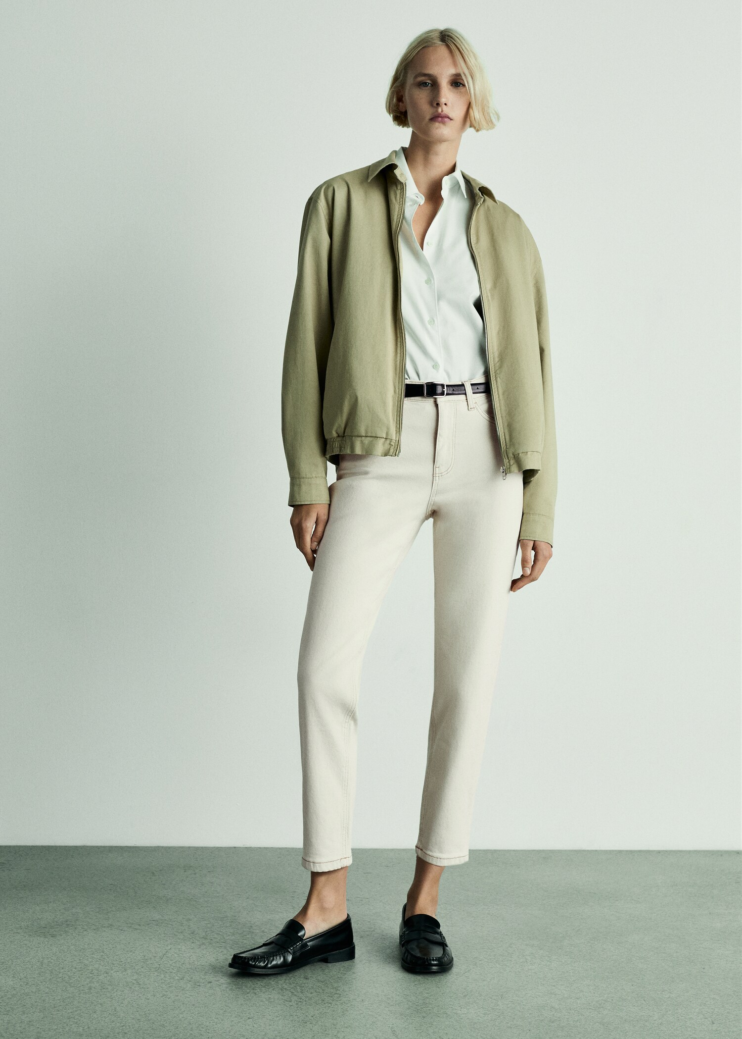 Comfort-Jeans mit hohem Bund Newmom - Allgemeine Ansicht