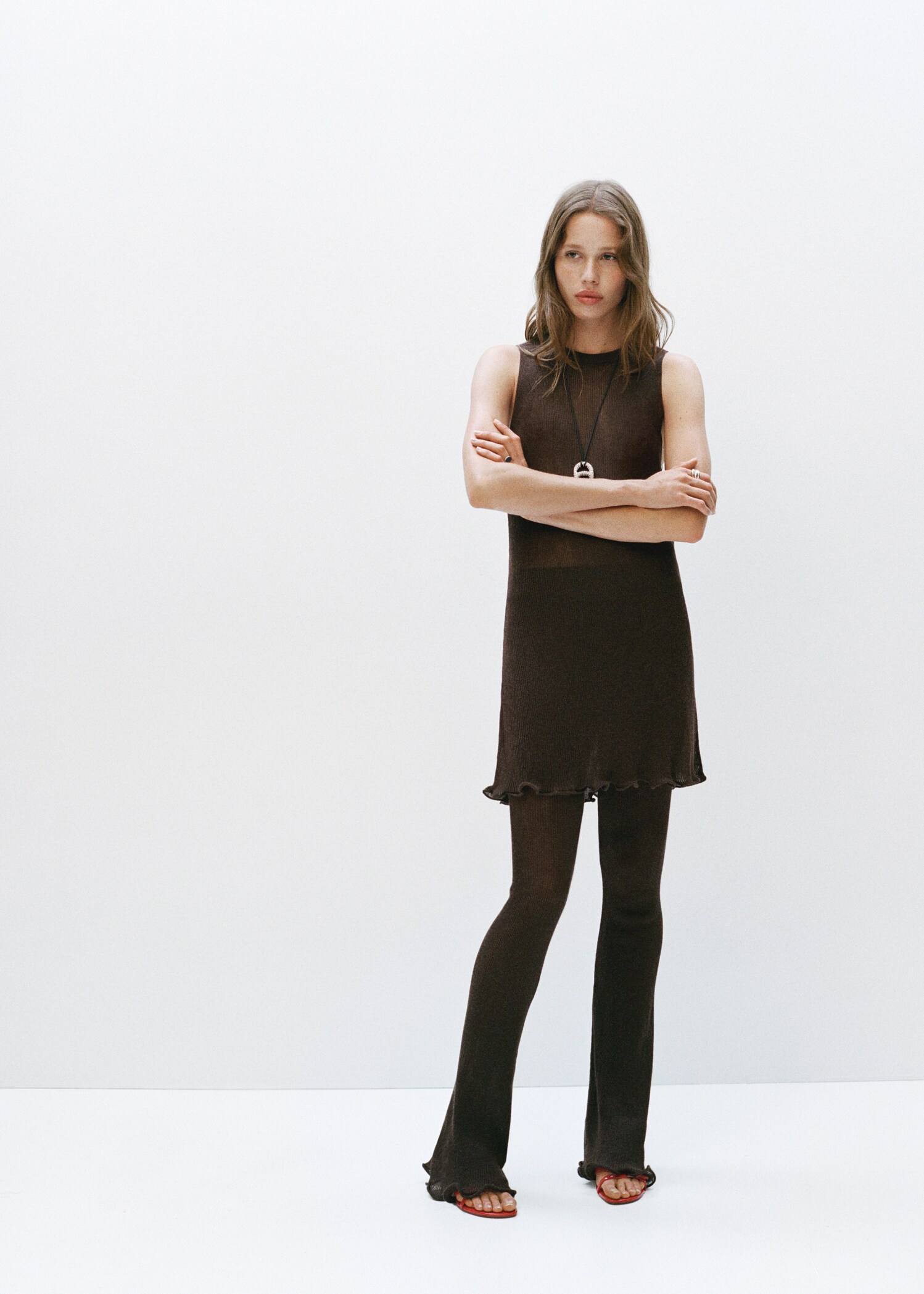 Blugi cargo straight fit - Plan general