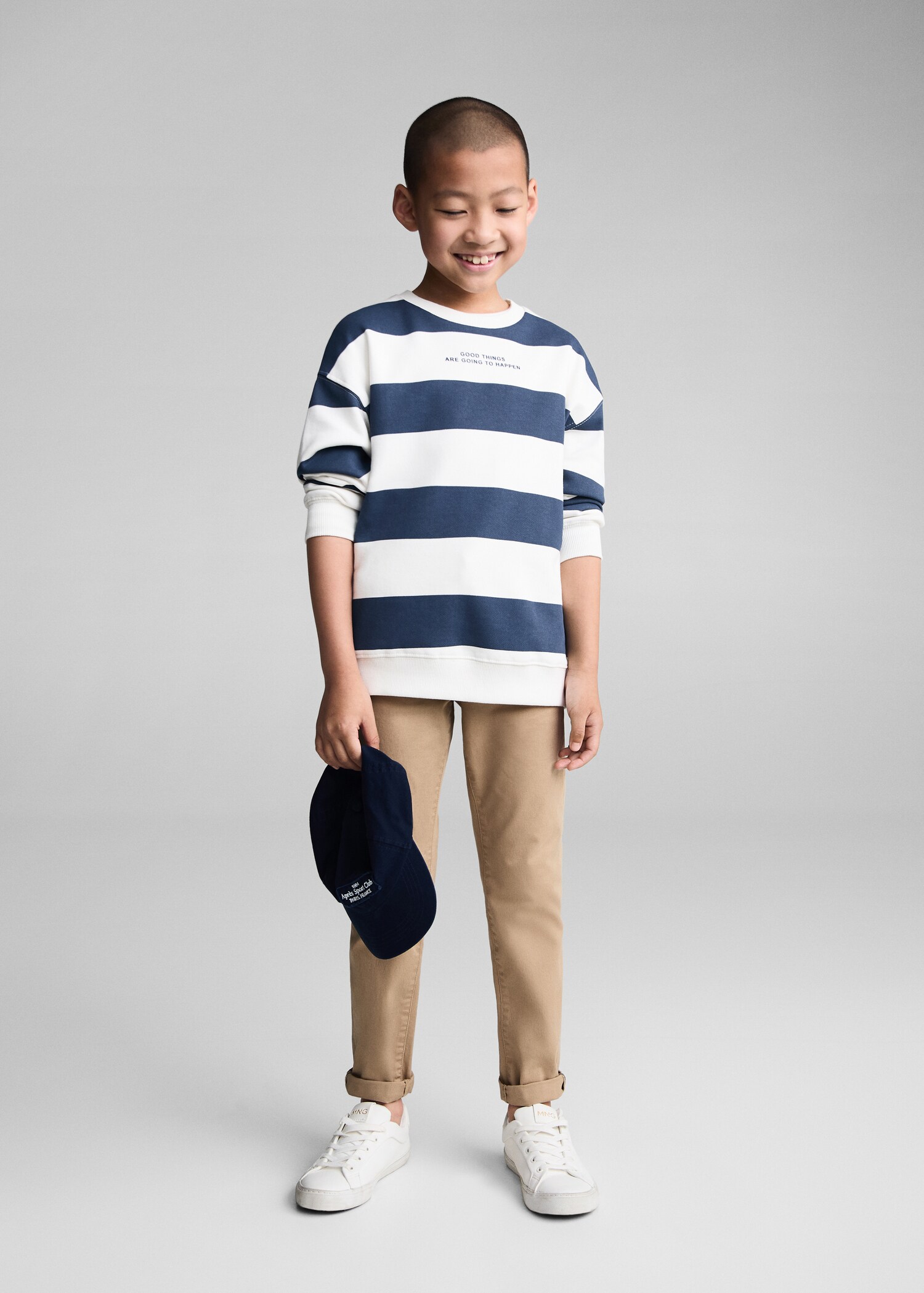 Broek met elastische tailleband - Overzichtstekening