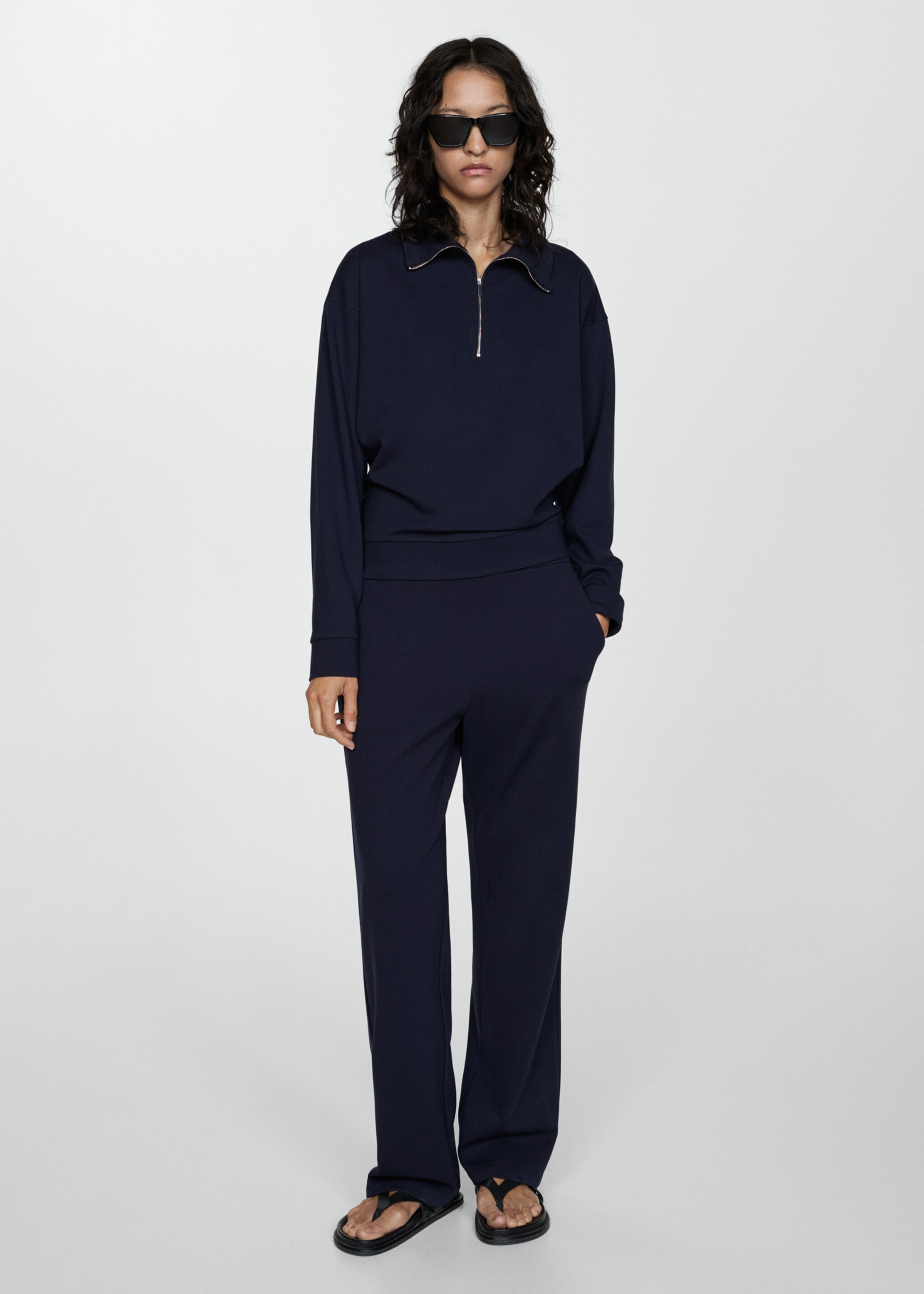 Pocket jogger trousers - General plane, Dark Navy. Ref: 77034022-00.