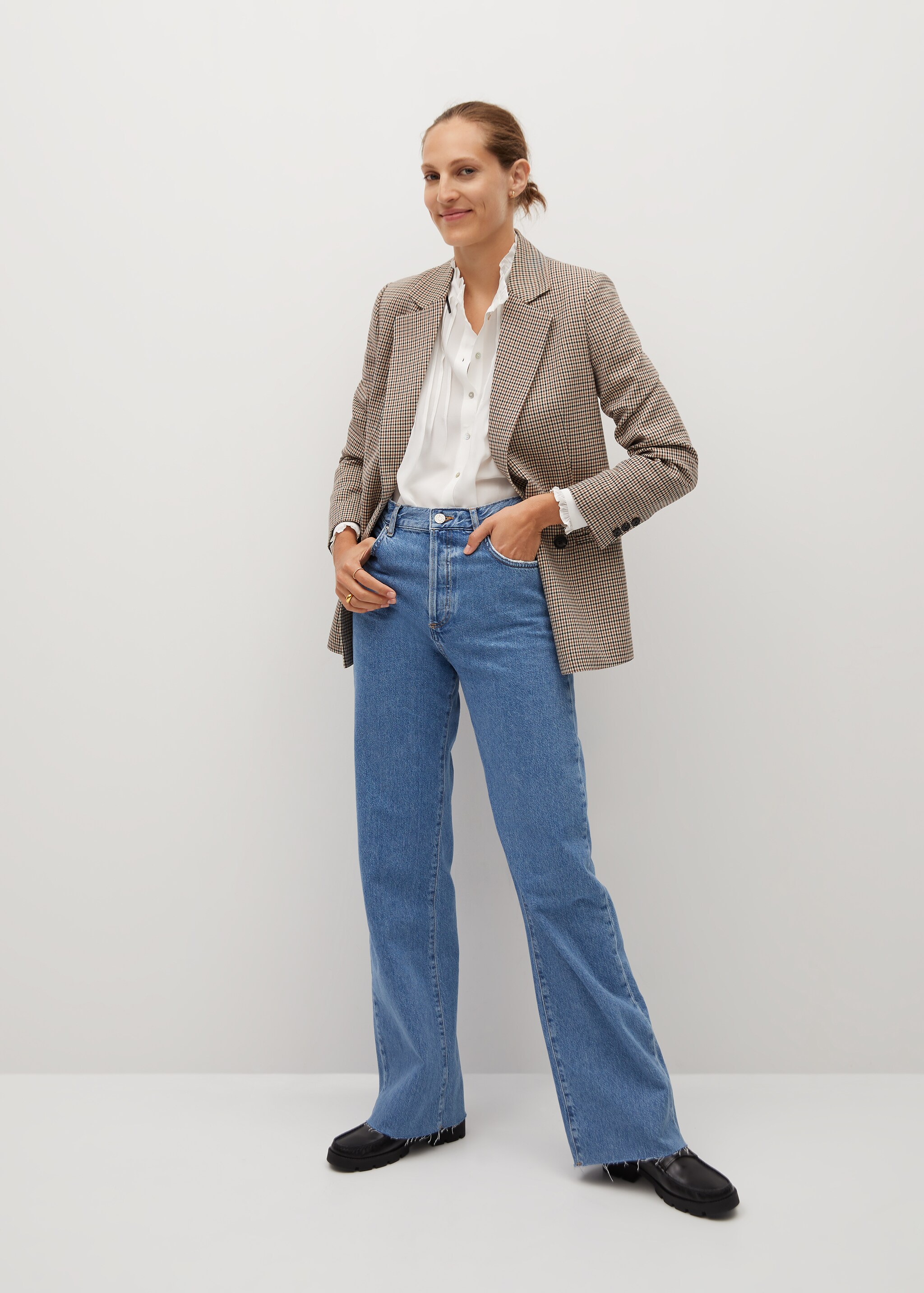 Pin tuck detail blouse - General plane