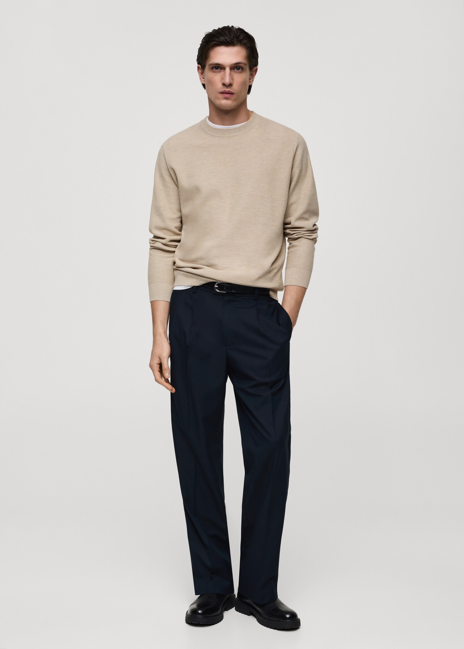 Pullover maglia sottile cotone - Piano generale