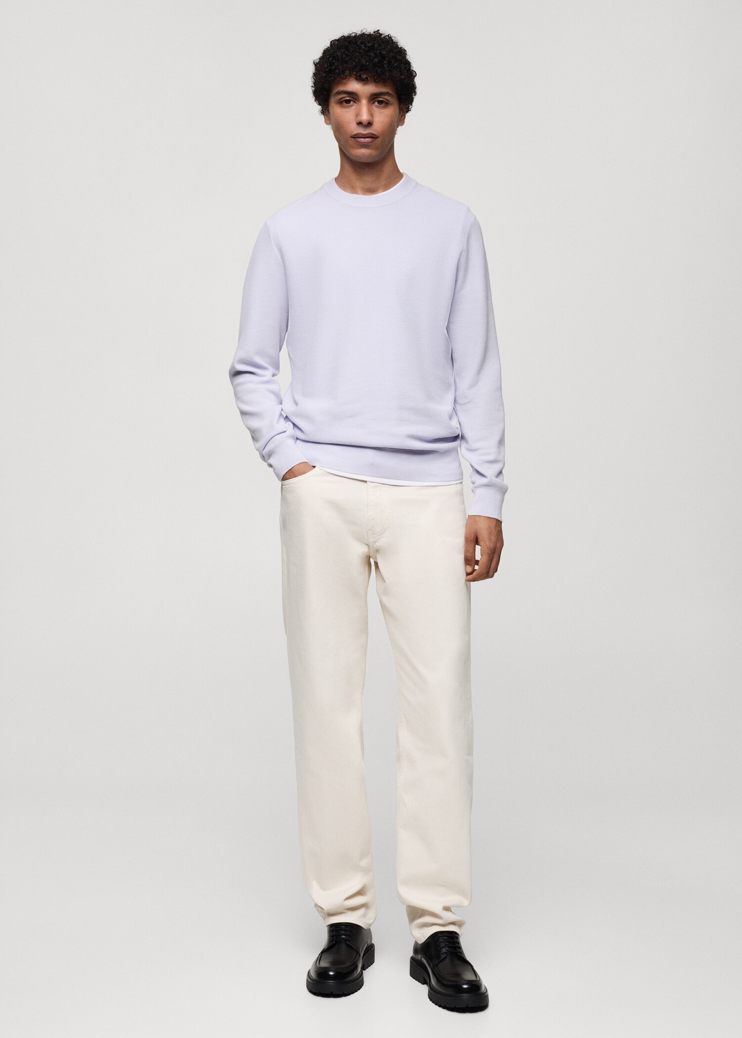 Pullover maglia sottile cotone - Piano generale