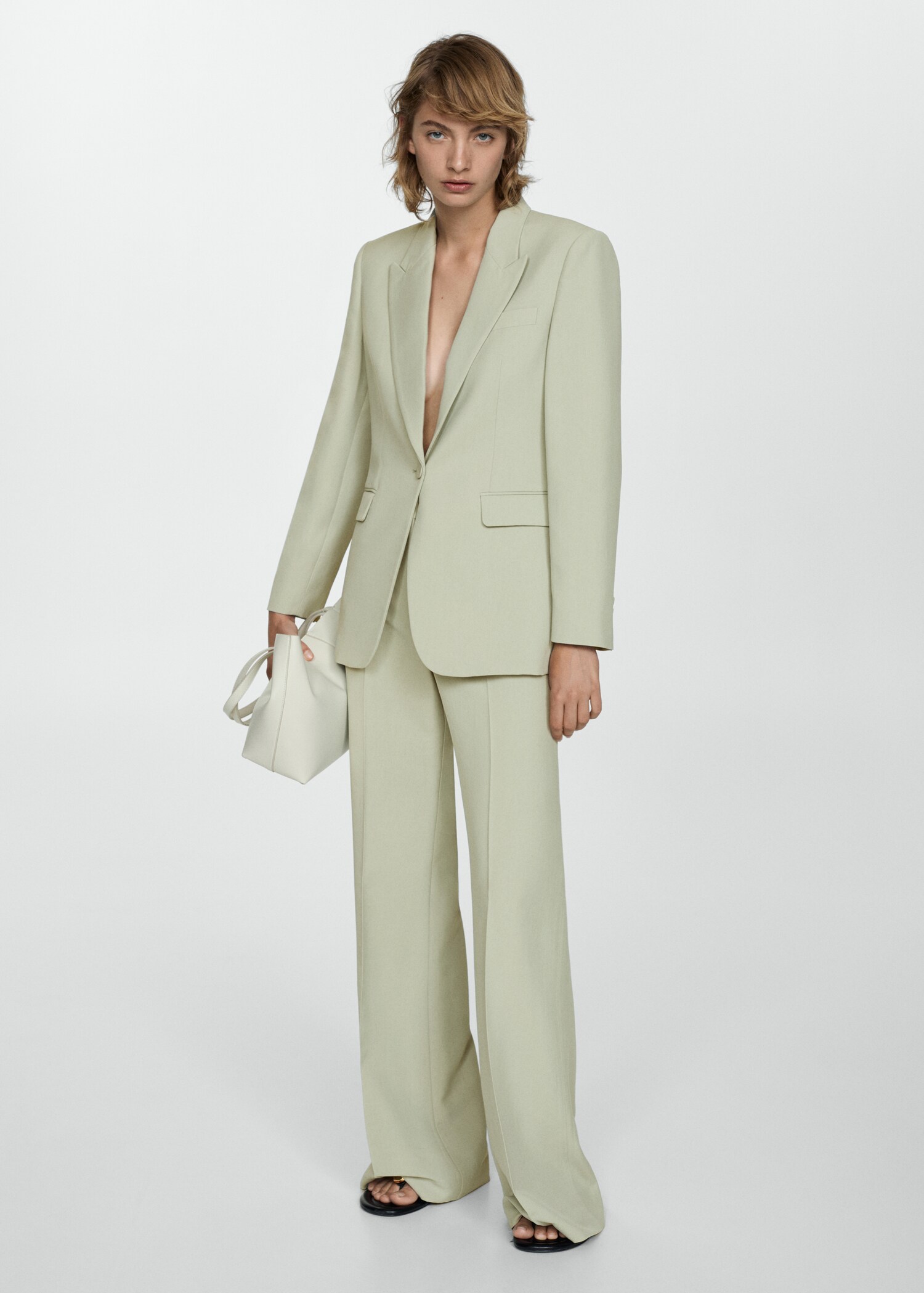 Lyocell suit jacket - General plane