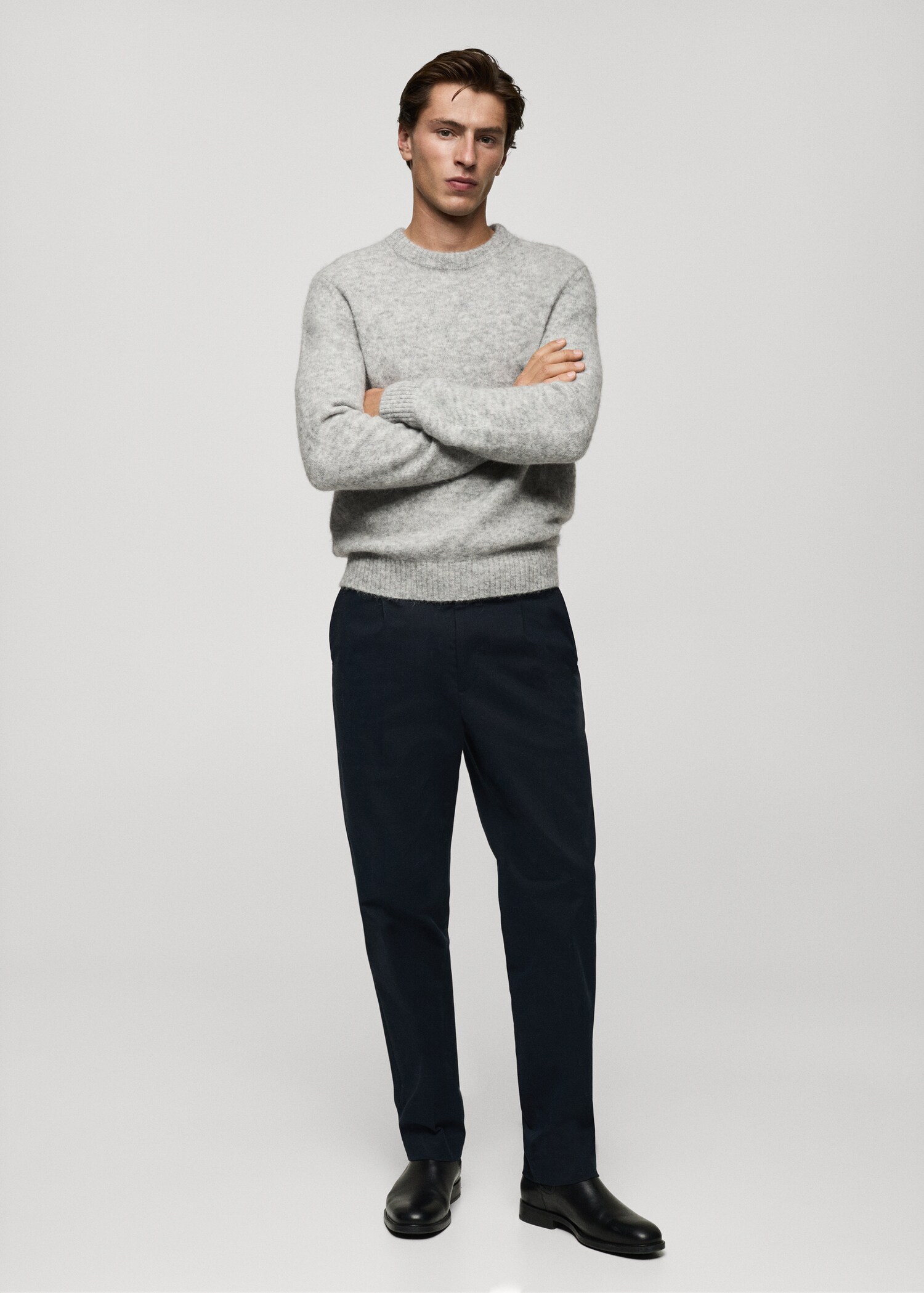 Pullover misto lana e alpaca - Piano generale