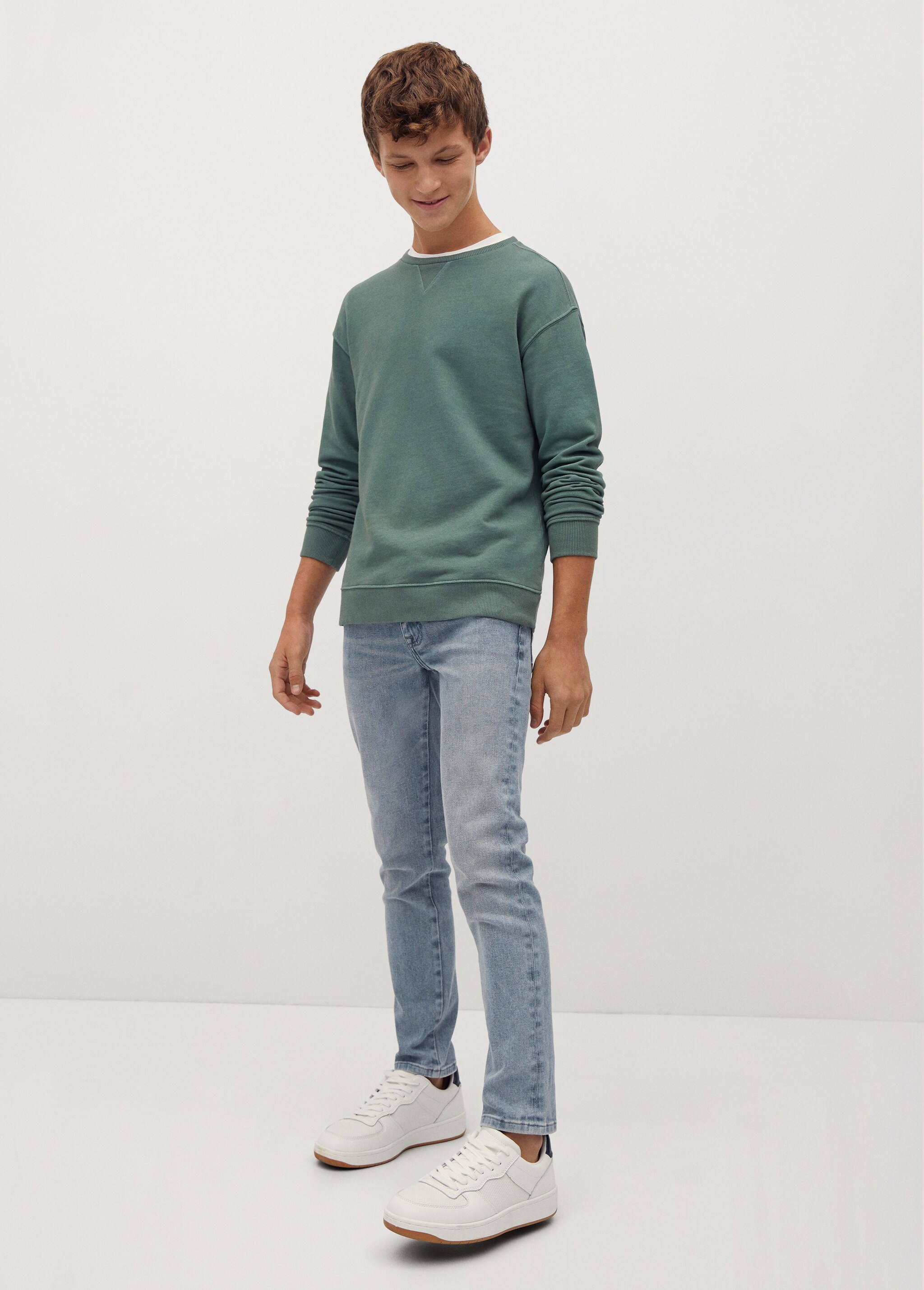 Jeans slim fit lavado vintage - Plano general