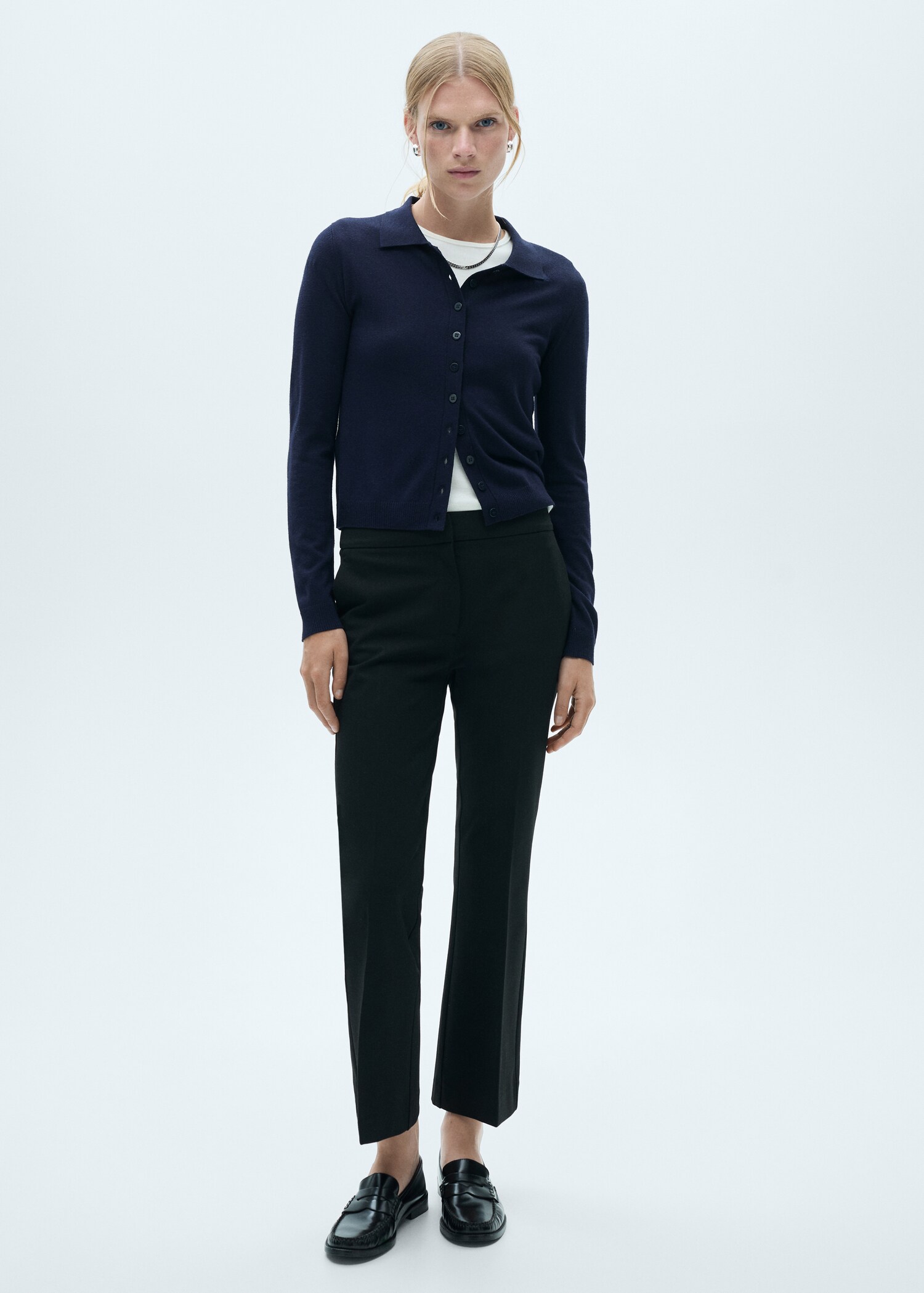 Flared flowing trousers - General plane